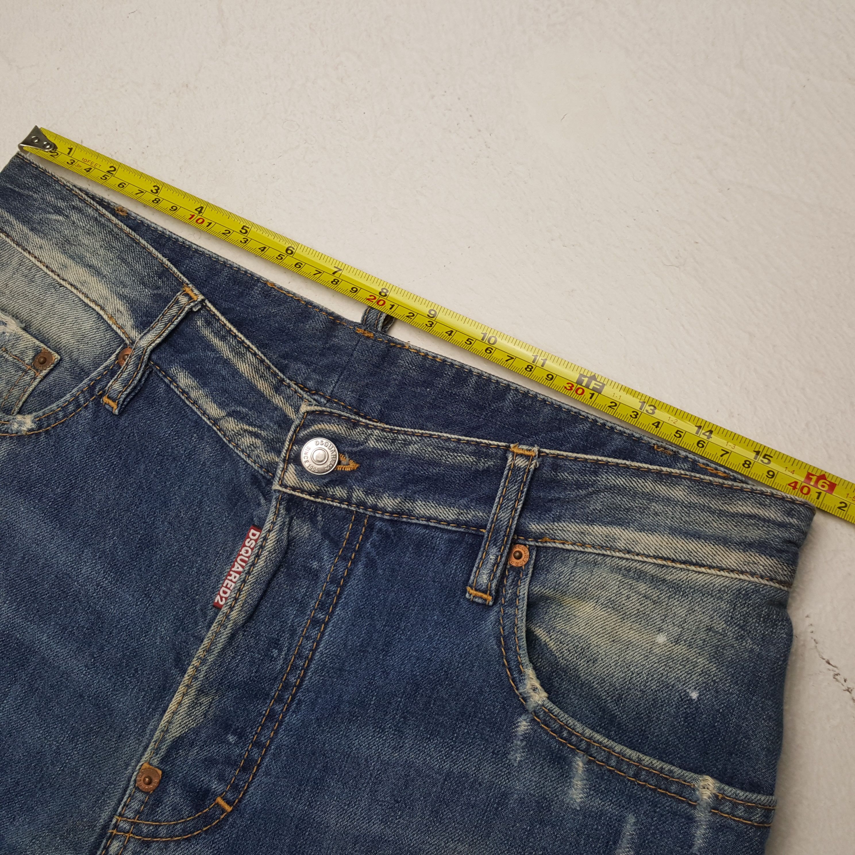 Dsquared2 Dsquared2 Italian Brand Distressed Jeans RR10 Size US 32 / EU 48 - 7 Thumbnail