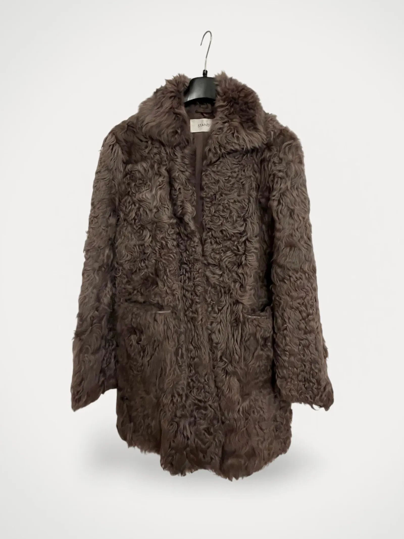 Stand Studio Urban Outfitters UO faux fur patchwork jacket Grailed