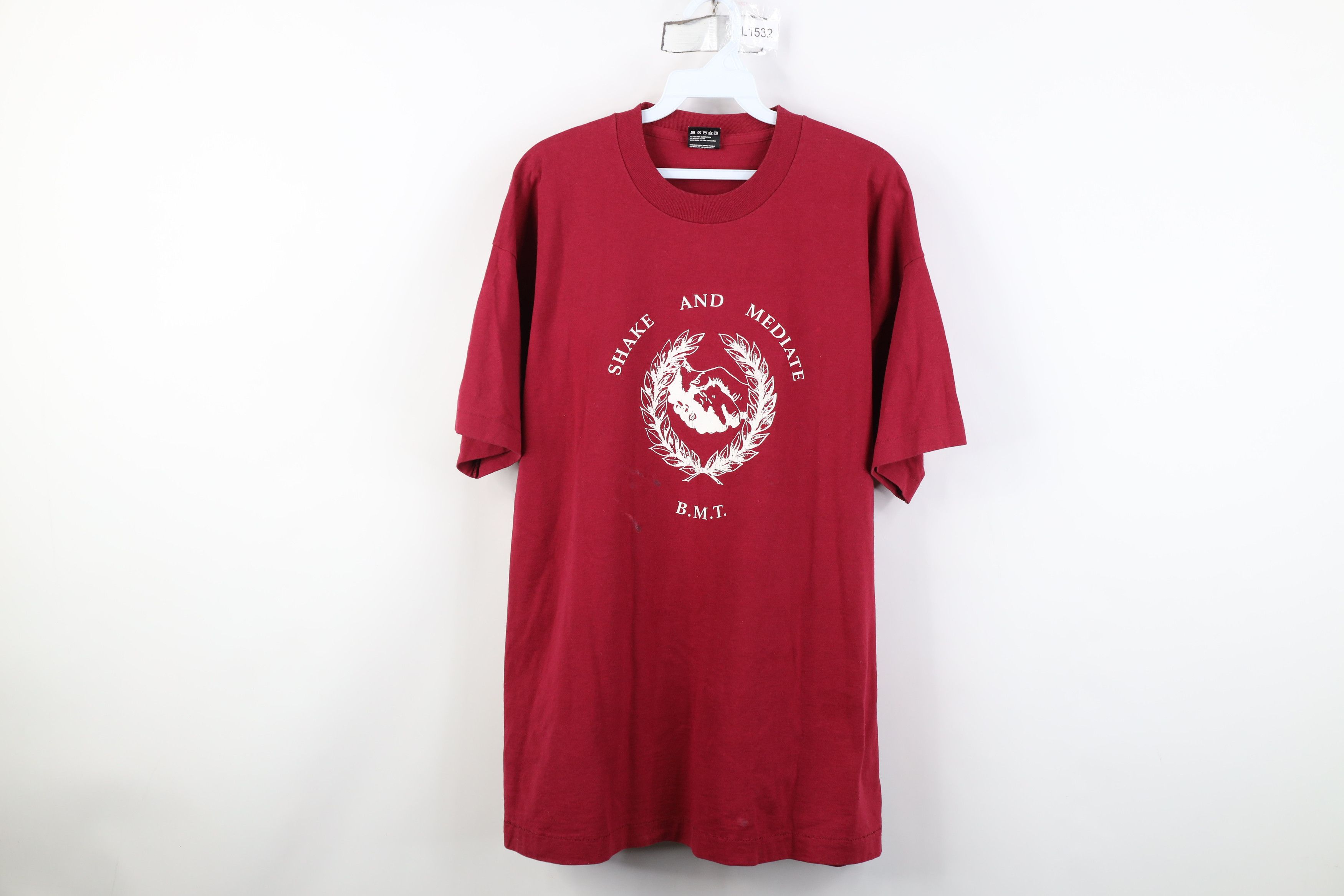 Vintage Vintage 90s Streetwear Team Bulldog Lawyer T-Shirt USA Size US XL / EU 56 / 4 - 1 Thumbnail