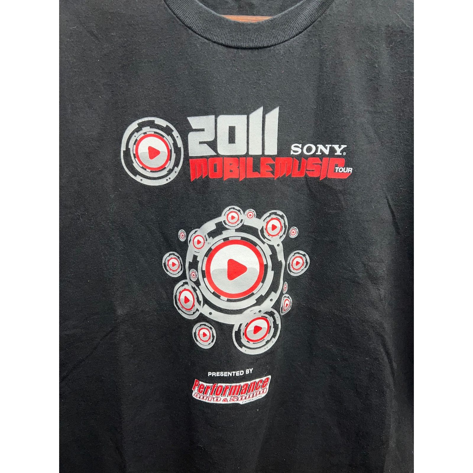 Alstyle 2011 Sony Mobile Music Tour Black Concert Shirt Tee 2010s XL Size US XL / EU 56 / 4 - 4 Thumbnail