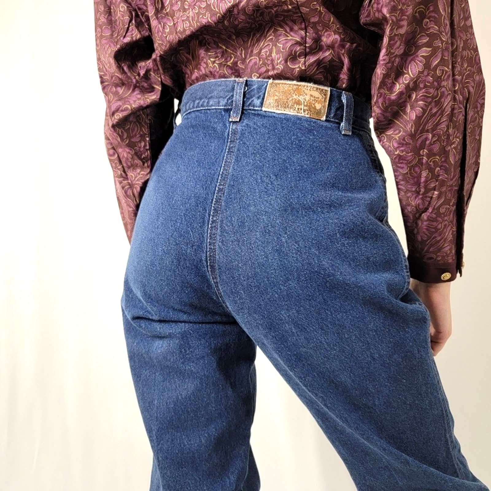 Vintage Vintage Western High Waisted Rockies Jeans Size 29" - 3 Thumbnail