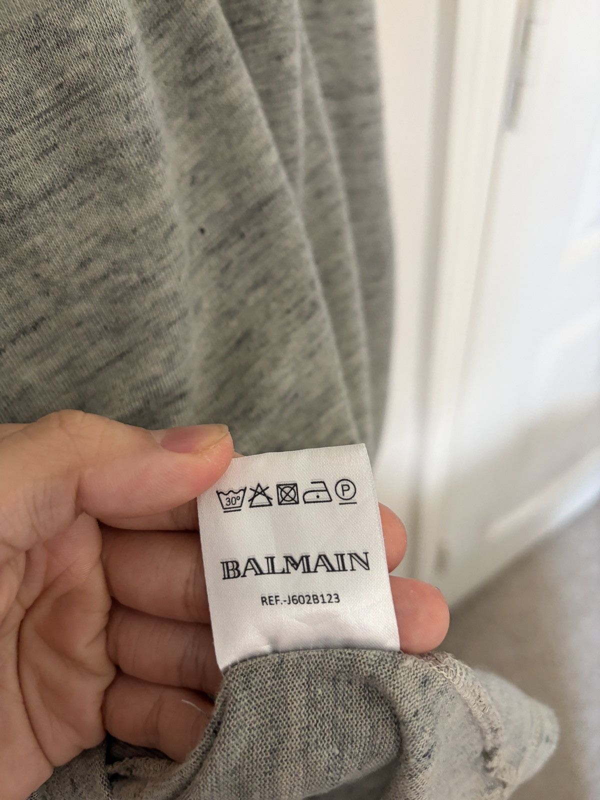 Balmain AW11 Decarnin Linen Shirt Size US M / EU 48-50 / 2 - 7 Thumbnail