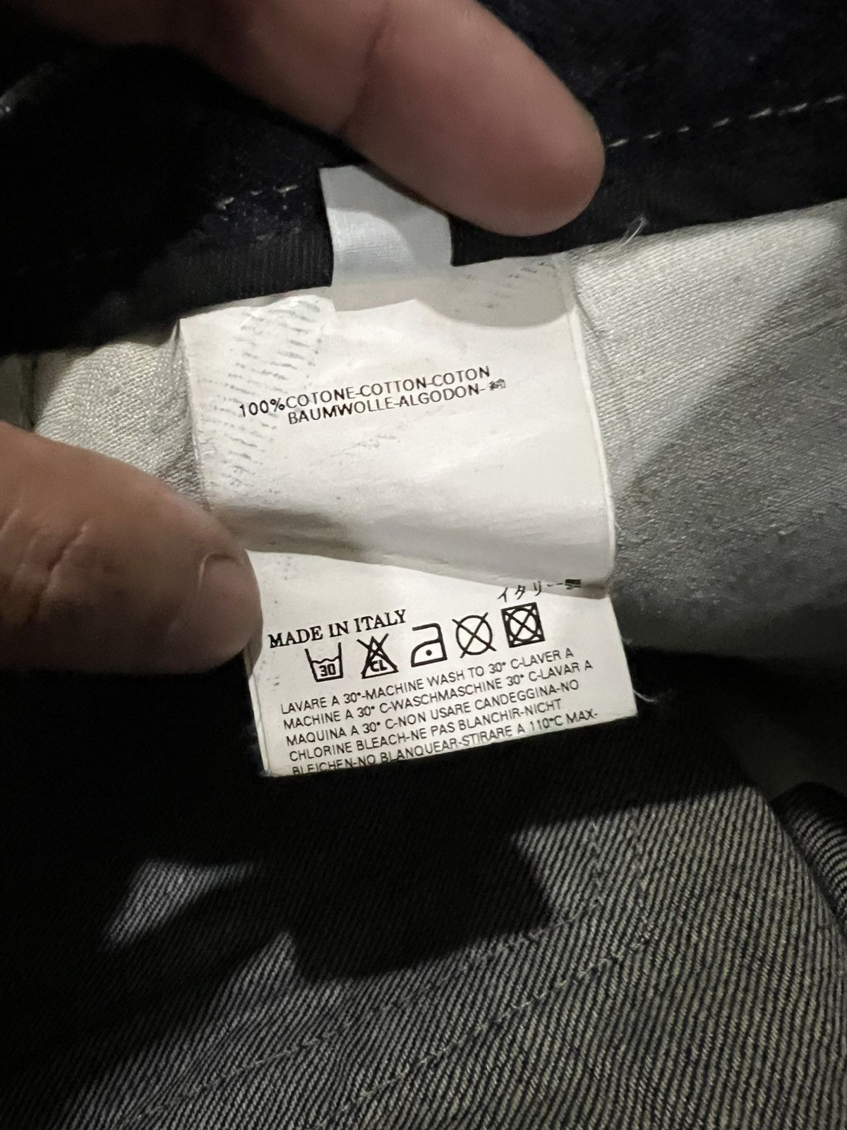 Rick Owens RARE 2005/06 Rick Owens OG Dark Blue Selvaged Denim Jeans Size US 28 / EU 44 - 10 Thumbnail