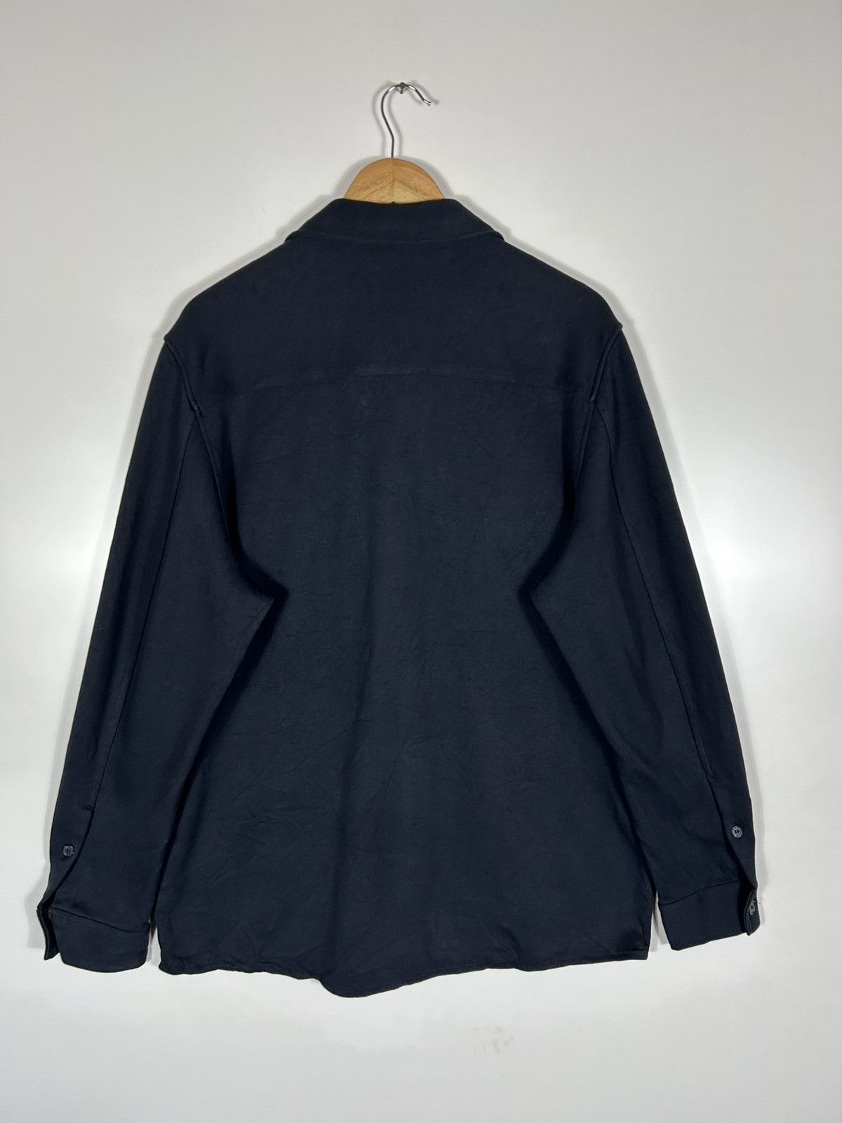 Cos 🔥COS Dark Blue Button Chore Shirt Jacket Size US M / EU 48-50 / 2 - 12 Thumbnail