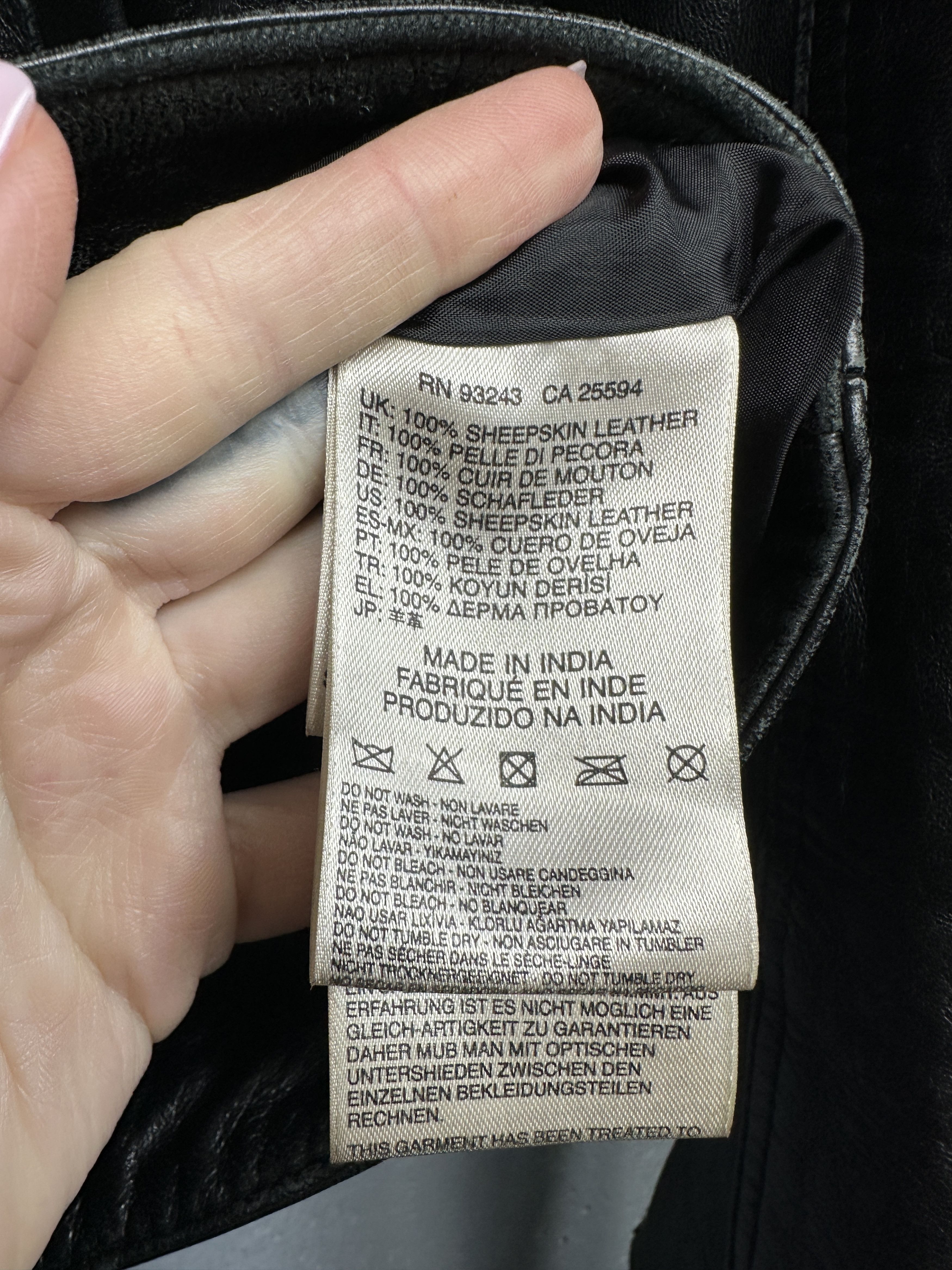 Diesel Diesel Mens Leather Jacket Size US XXL / EU 58 / 5 - 10 Thumbnail