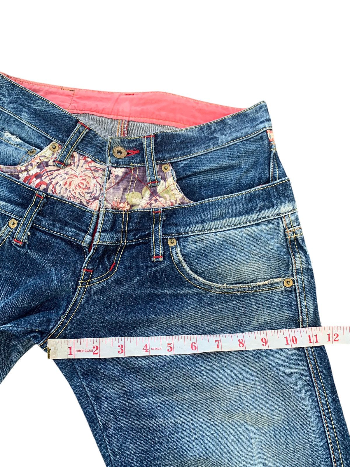 Eternal DOUBLE WAIST ETERNAL JAPANESE TRADITIONAL DESIGN DENIM Size US 29 - 19 Thumbnail