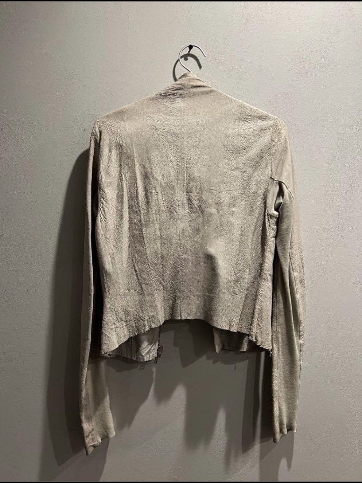 Rick Owens Rick Owen’s olmar n mirta leather jacket Size US S / EU 44-46 / 1 - 2 Thumbnail