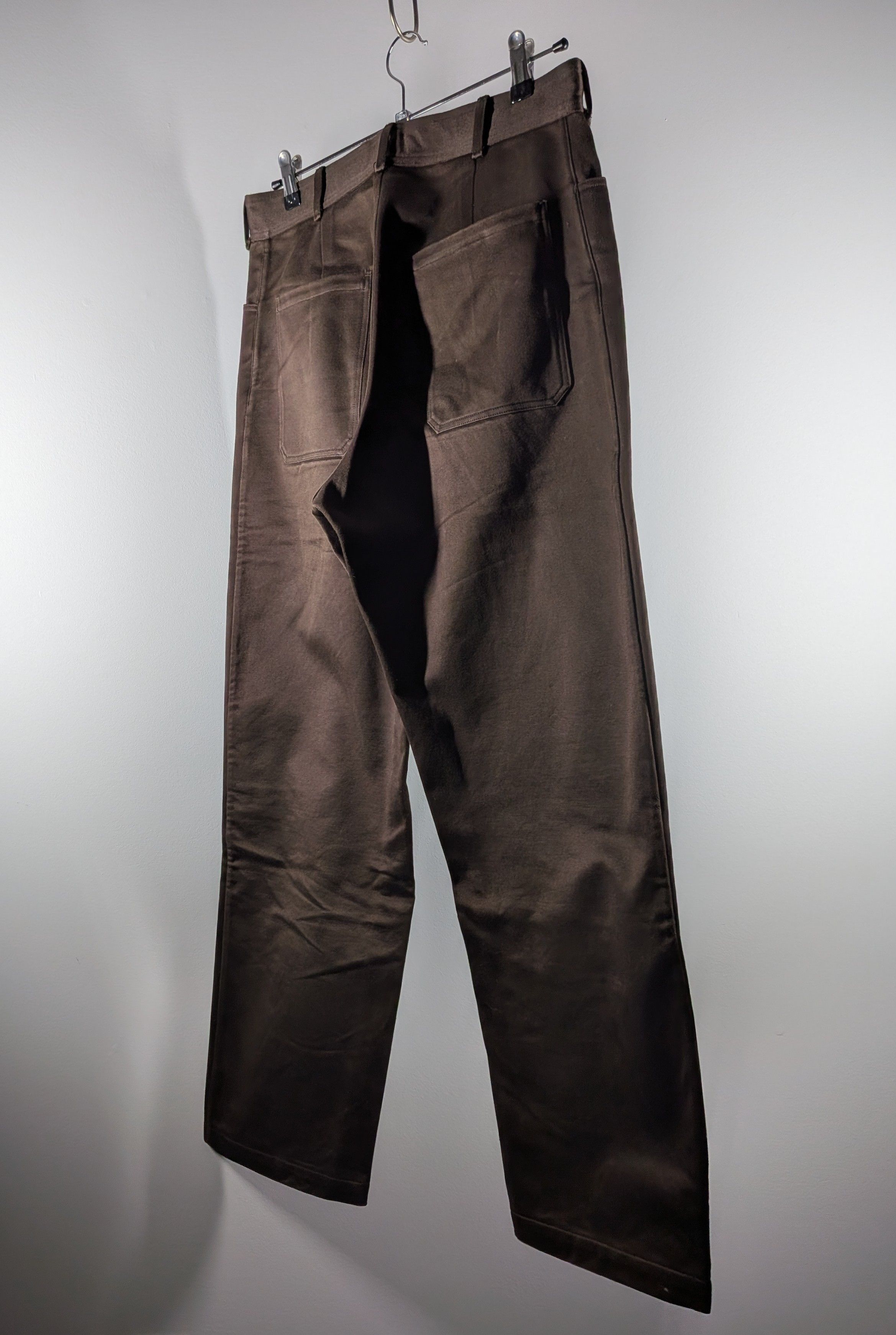 Other Unkruid Nulpointdrei Trousers, Brown Heavy Double Satin Size US 31 - 2 Thumbnail
