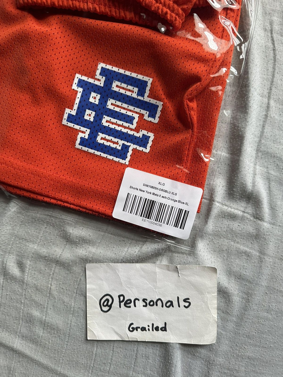 Eric Emanuel × MLB NEW Eric Emanuel Subway Shorts Mets XL Size US 36 / EU 52 - 6 Thumbnail
