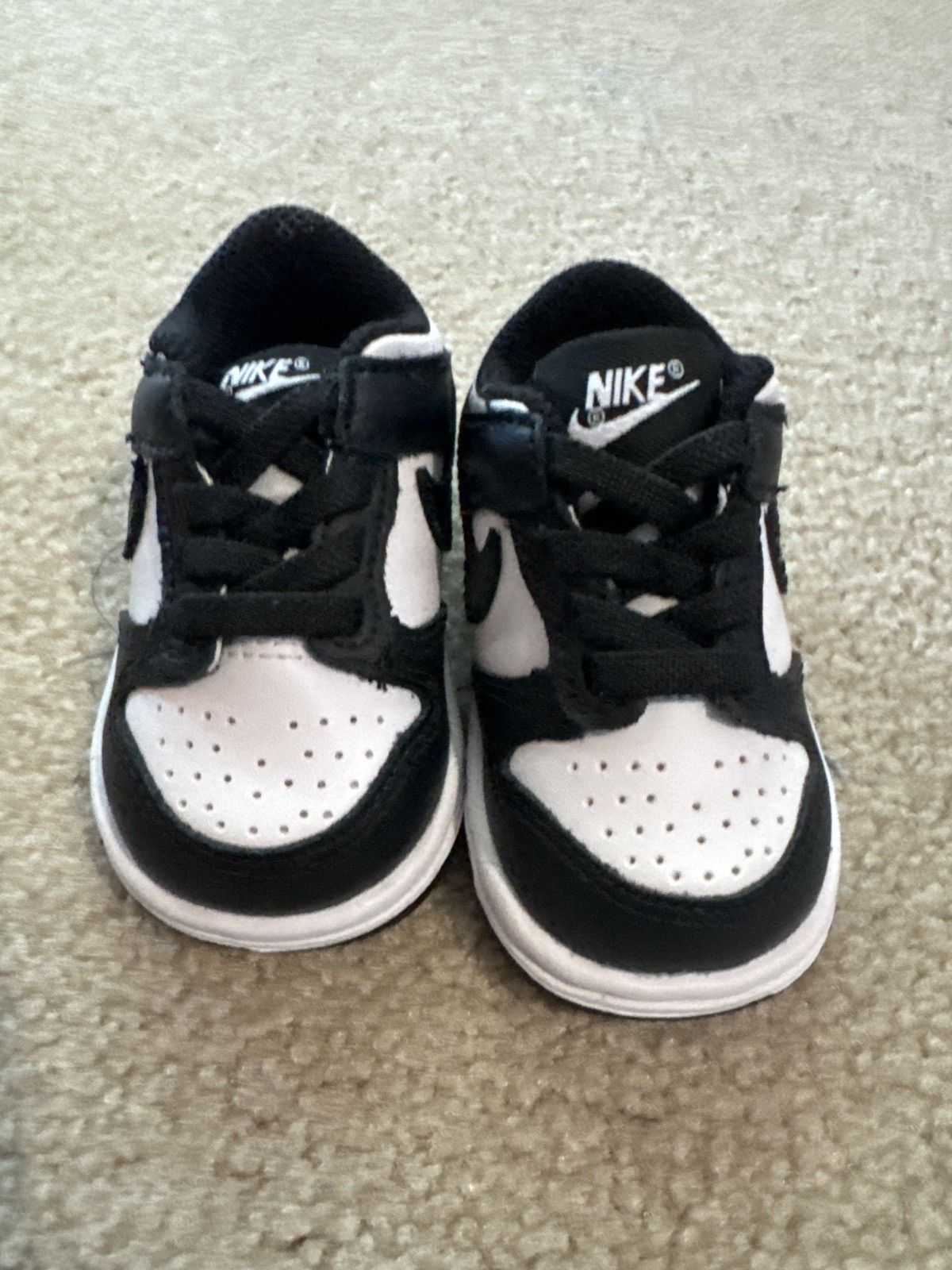 Nike Size 2c panda dunk Size US 5 / EU 37 - 2 Thumbnail