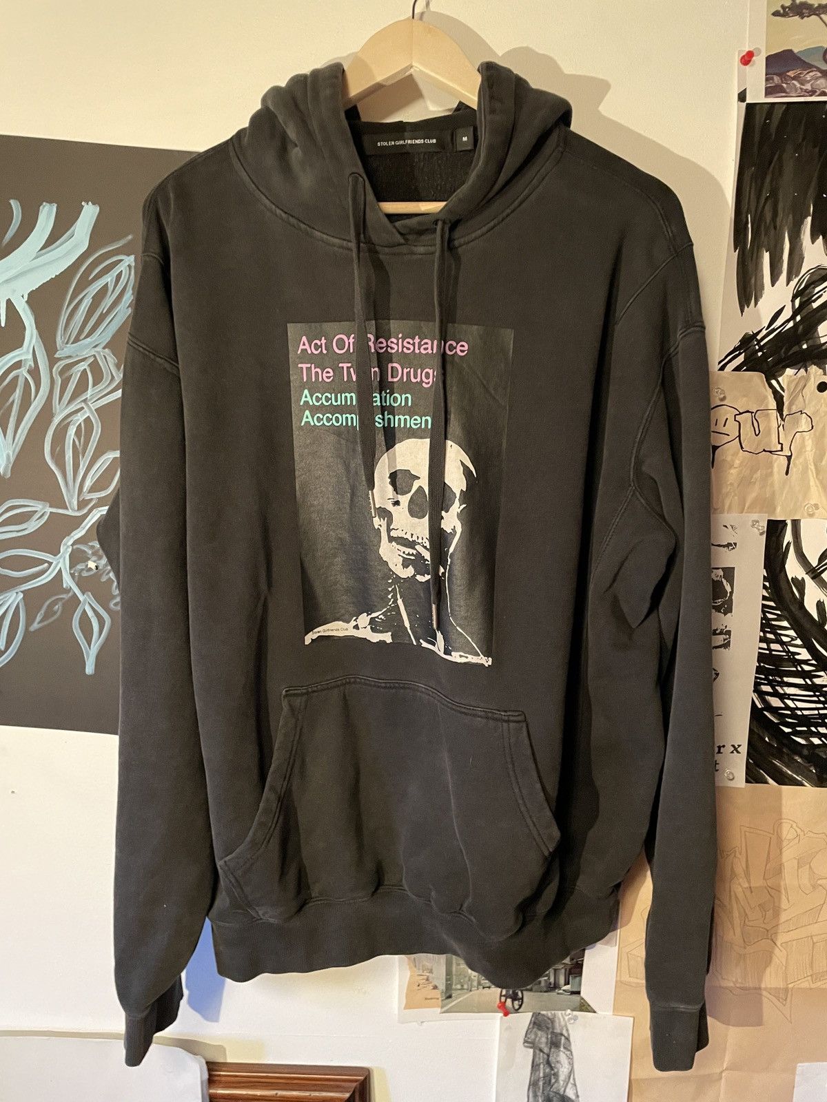 Stolen Girlfriends Club Stolen Girlfriends Club “Act of Resistance” Hoodie Size US M / EU 48-50 / 2 - 1 Thumbnail