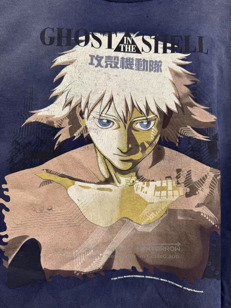 Saint Michael Saint Michael Ghost in the Shell Destroyed Distressed Shor Size US L / EU 52-54 / 3 - 2 Thumbnail