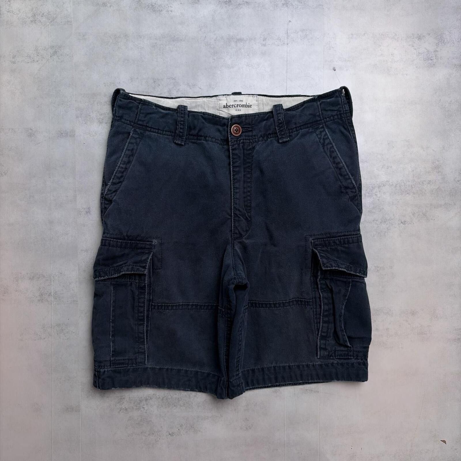Abercrombie & Fitch Y2K Abercrombie & Fitch Grunge Baggy Cargo Skater Shorts Size 30" / US 8 / IT 44 - 2 Thumbnail