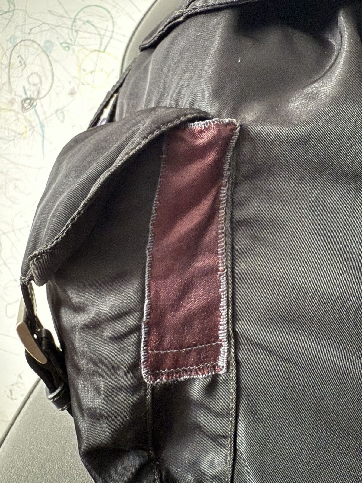 Prada Vintage Prada Black Large Backpack Size ONE SIZE - 9 Thumbnail