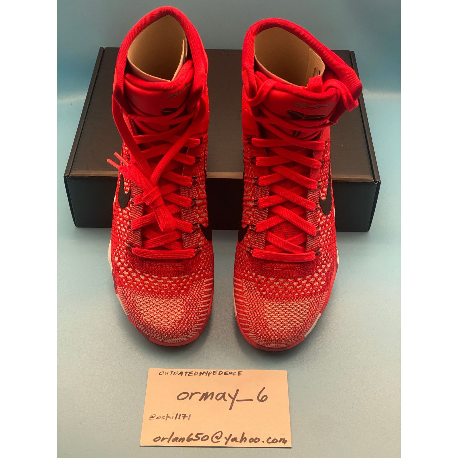 Nike Kobe 9 Elite Protro 'Christmas' 2024 m8 w9.5 Size US 8 / EU 41 - 4 Thumbnail