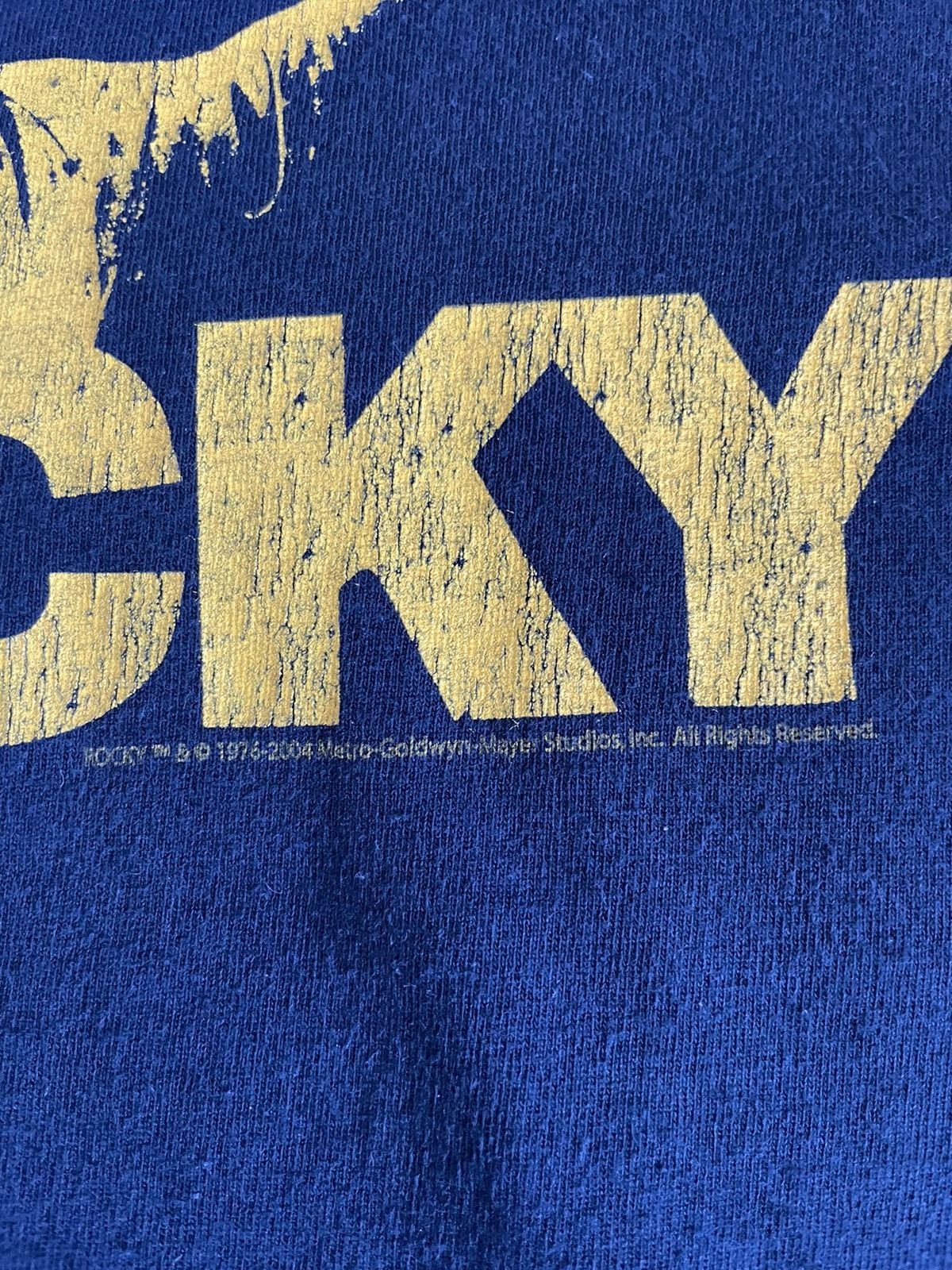 Vintage Vintage Rocky Balboa Promo Movie T-Shirt Size US L / EU 52-54 / 3 - 5 Thumbnail
