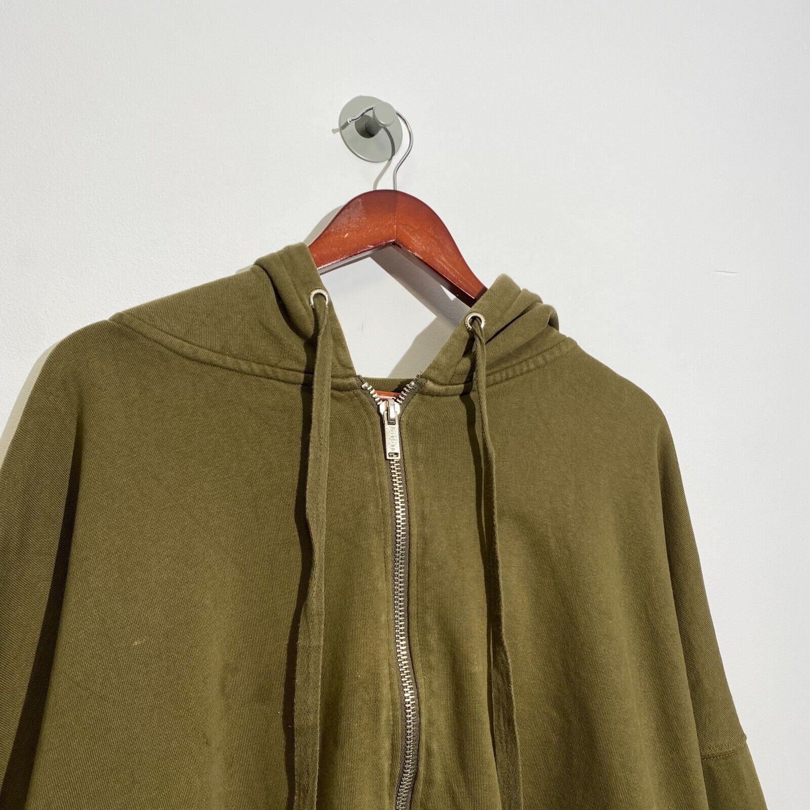 Vintage Vintage Unisex Green Cotton Hoodie Size US 12 Regular Fit Size US S / EU 44-46 / 1 - 5 Thumbnail