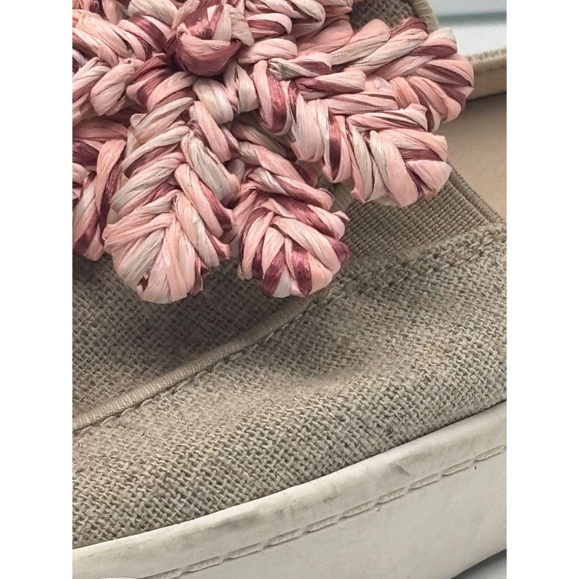 Other Louise et Cie Branlin floral embellished mule sneaker, Beige Size US 8.5 / IT 38.5 - 13 Thumbnail