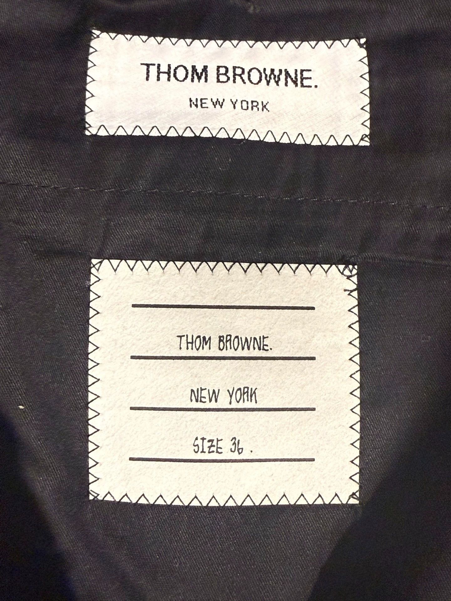 Thom Browne Thom Browne Women's Mid-Gray Wool Trousers Size36 New Size 25" / US 0 / IT 36 - 4 Thumbnail