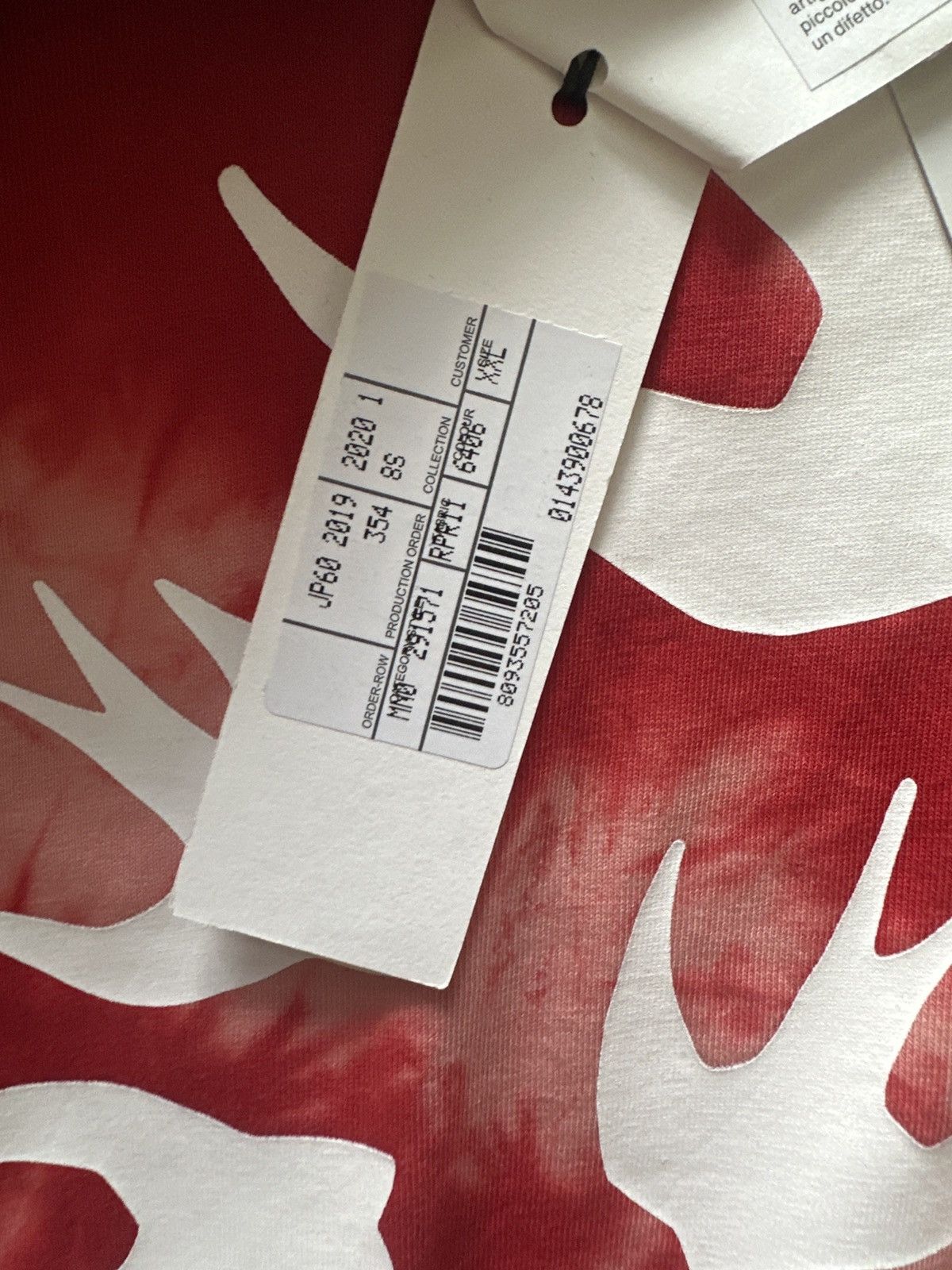 MCQ MCQ Alexander McQueen Swallow Tie-Dye Tee Size US XXL / EU 58 / 5 - 3 Thumbnail