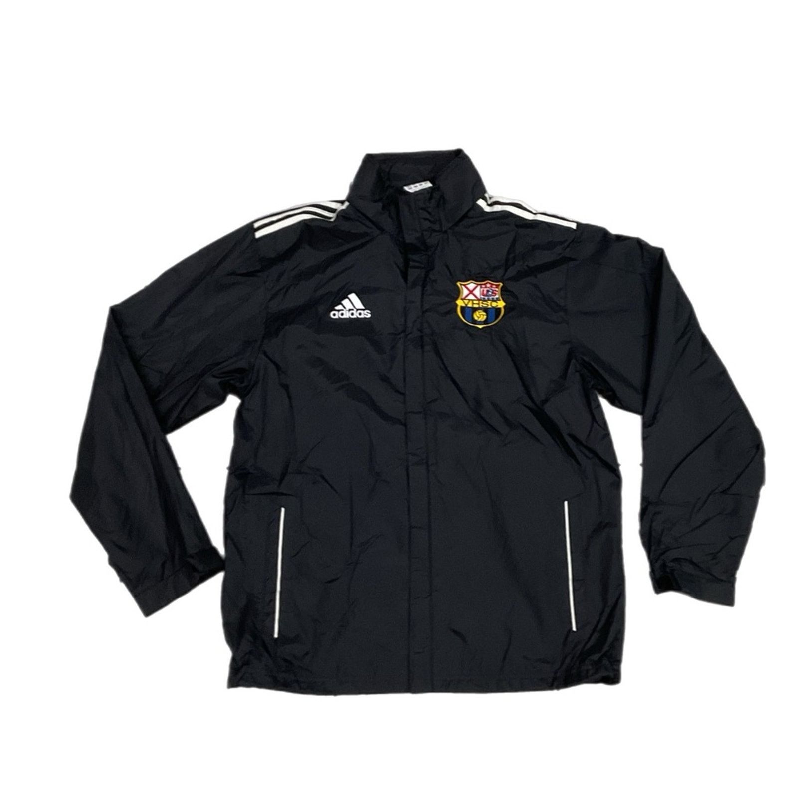Adidas Adidas Black Lightweight Jacket Size US M / EU 48-50 / 2 - 1 Thumbnail