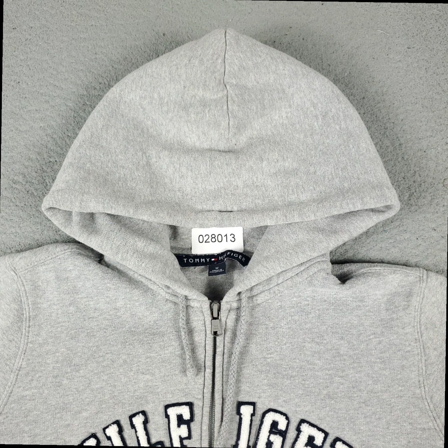 Tommy Hilfiger Tommy Hilfiger Womens Medium Gray Full Zip Hoodie Sweatshirt Size M / US 6-8 / IT 42-44 - 3 Thumbnail