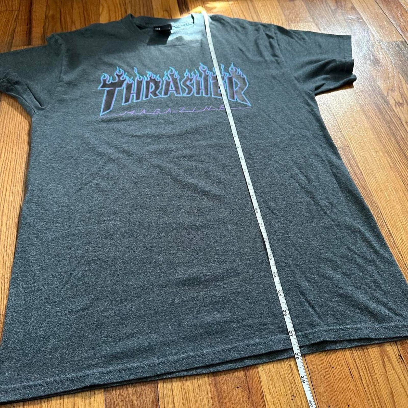 Thrasher THRASHER T Shirt Surf Streetwear Skateboarding Flames size M Size US M / EU 48-50 / 2 - 6 Thumbnail