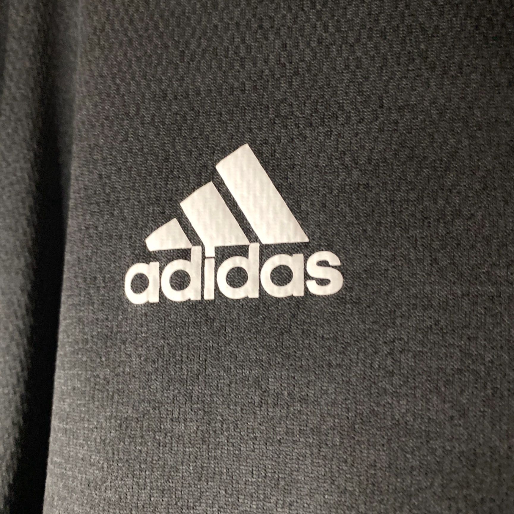 Adidas Adidas Quarter Zip Long Sleeve Mens Large Polyester Light Weight L Black Size US L / EU 52-54 / 3 - 4 Thumbnail