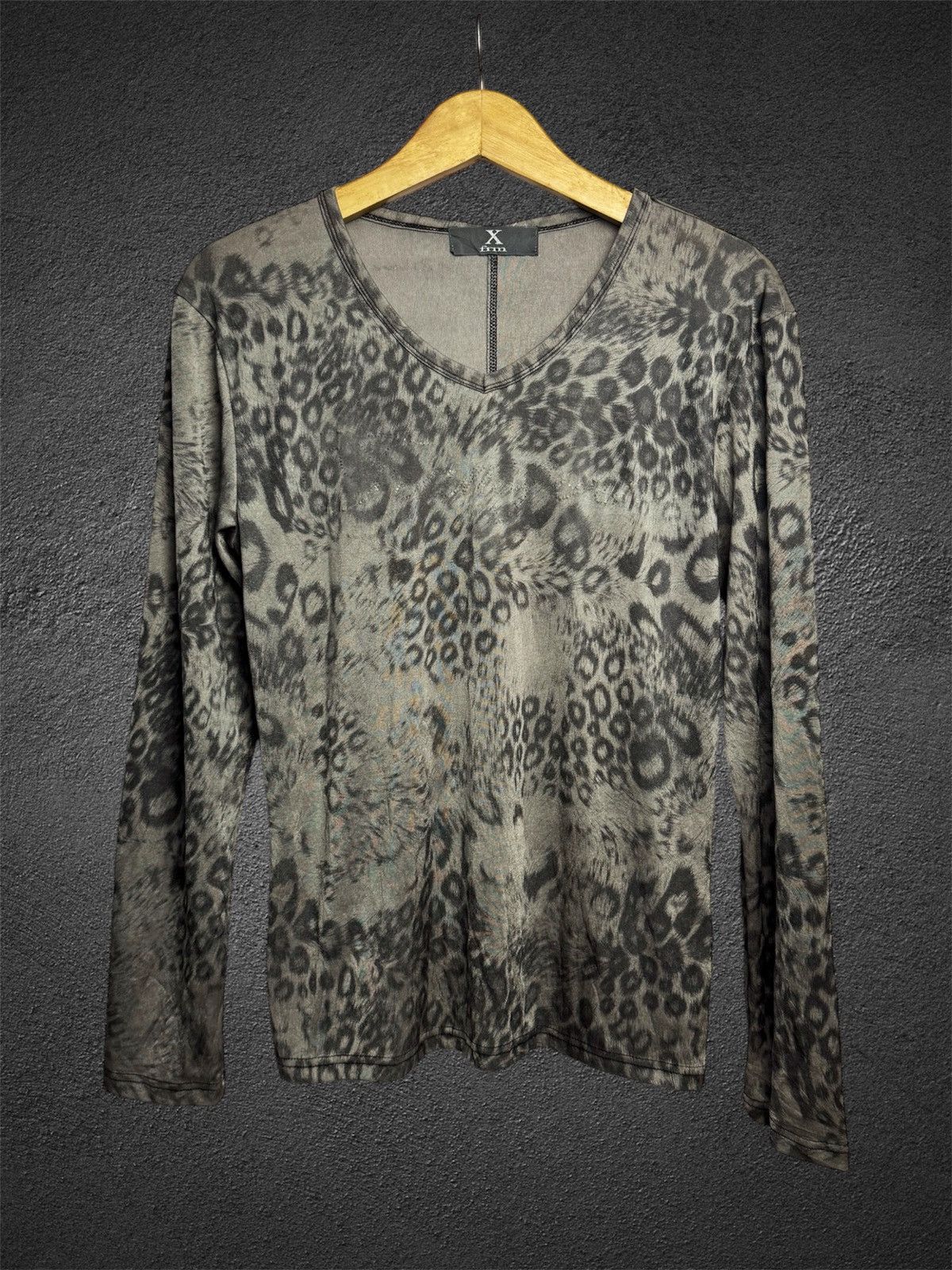 If Six Was Nine × Japanese Brand × PPFM Xfrm Leopard Longslaeve mesh Size US M / EU 48-50 / 2 - 1 Thumbnail
