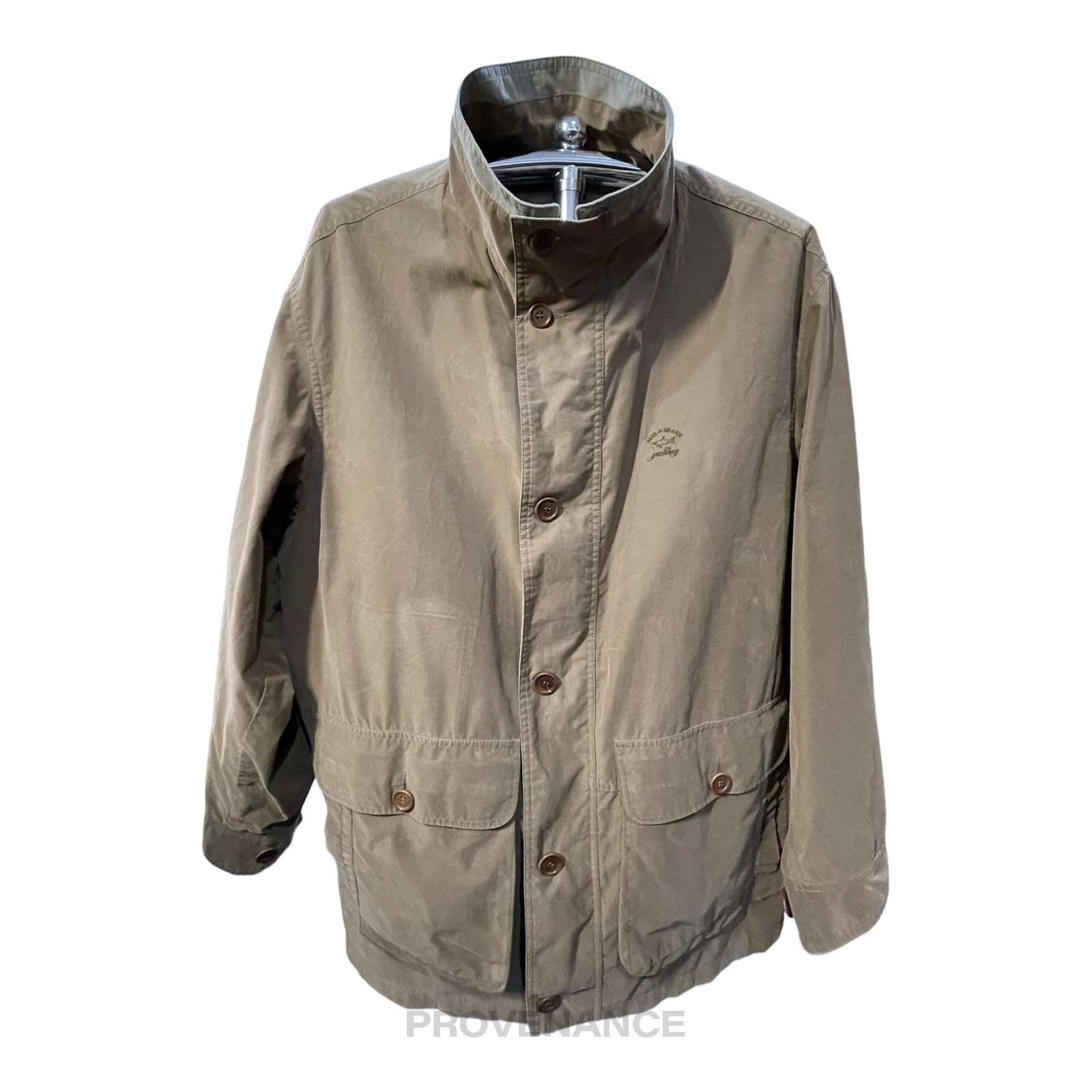 image of Paul Shark Paul & Shark Yachting Moleskin Zip Jacket - Sand, Men's (Size XL)