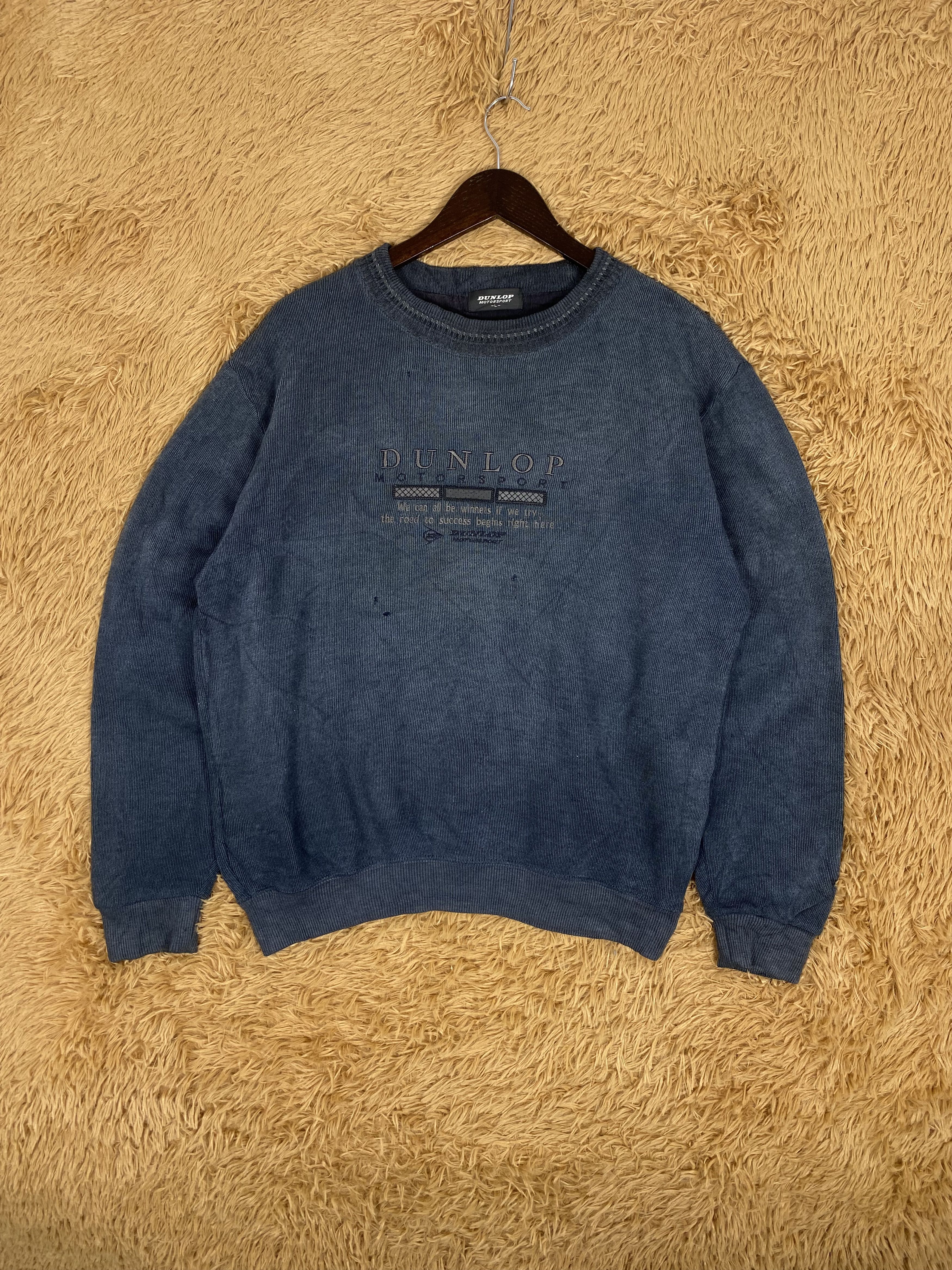 Dunlop Vintage Dunlop Faded Sweatshirts PS0036 Size US S / EU 44-46 / 1 - 1 Thumbnail