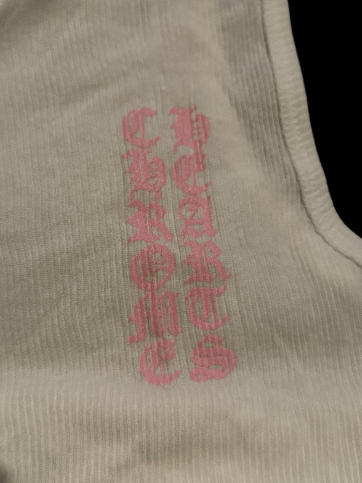 Chrome Hearts Chrome Hearts Tank Top Pink Logo Size M / US 6-8 / IT 42-44 - 2 Thumbnail