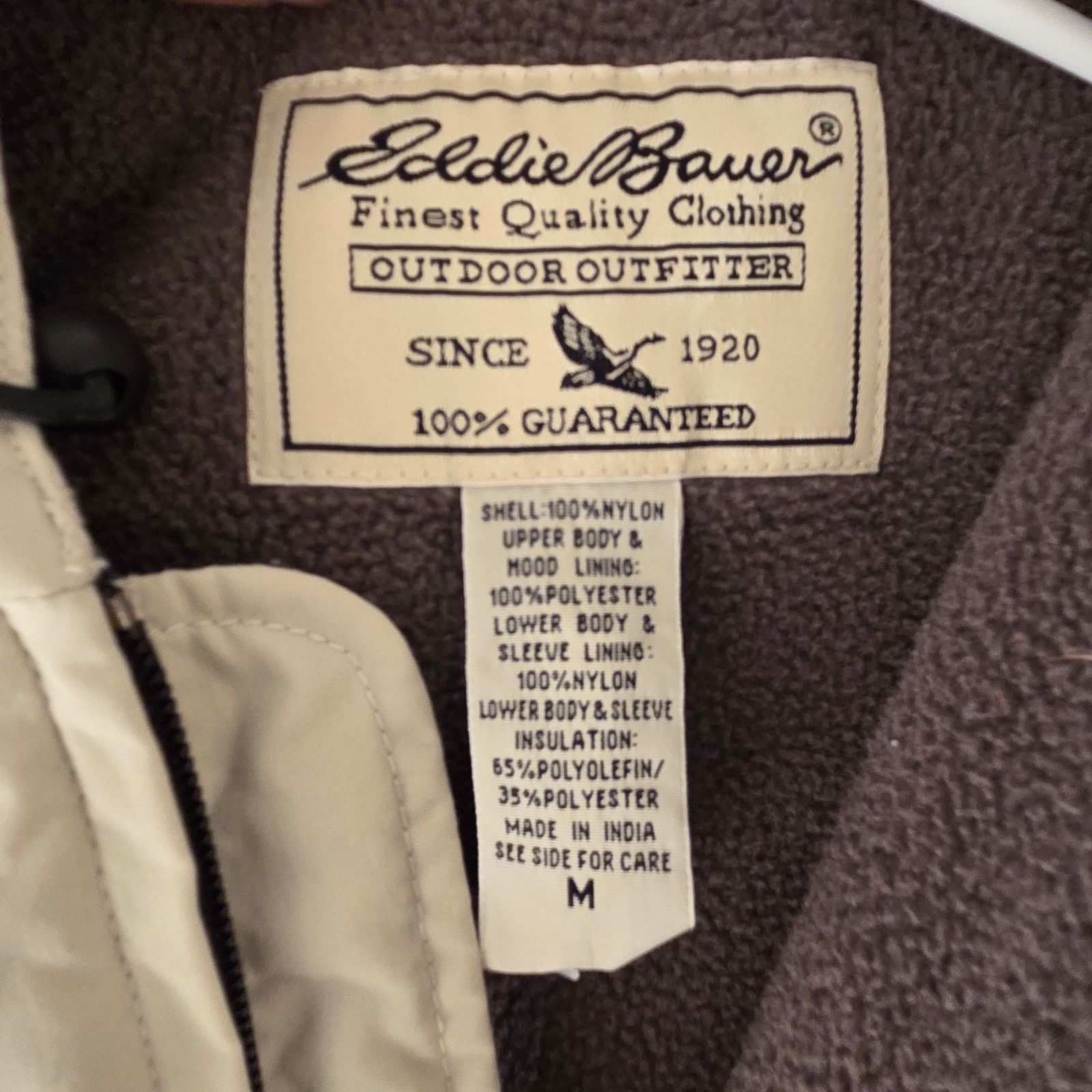 Eddie Bauer Vintage 90's Eddie Bauer White Jacket - Size Medium Size M / US 6-8 / IT 42-44 - 7 Thumbnail