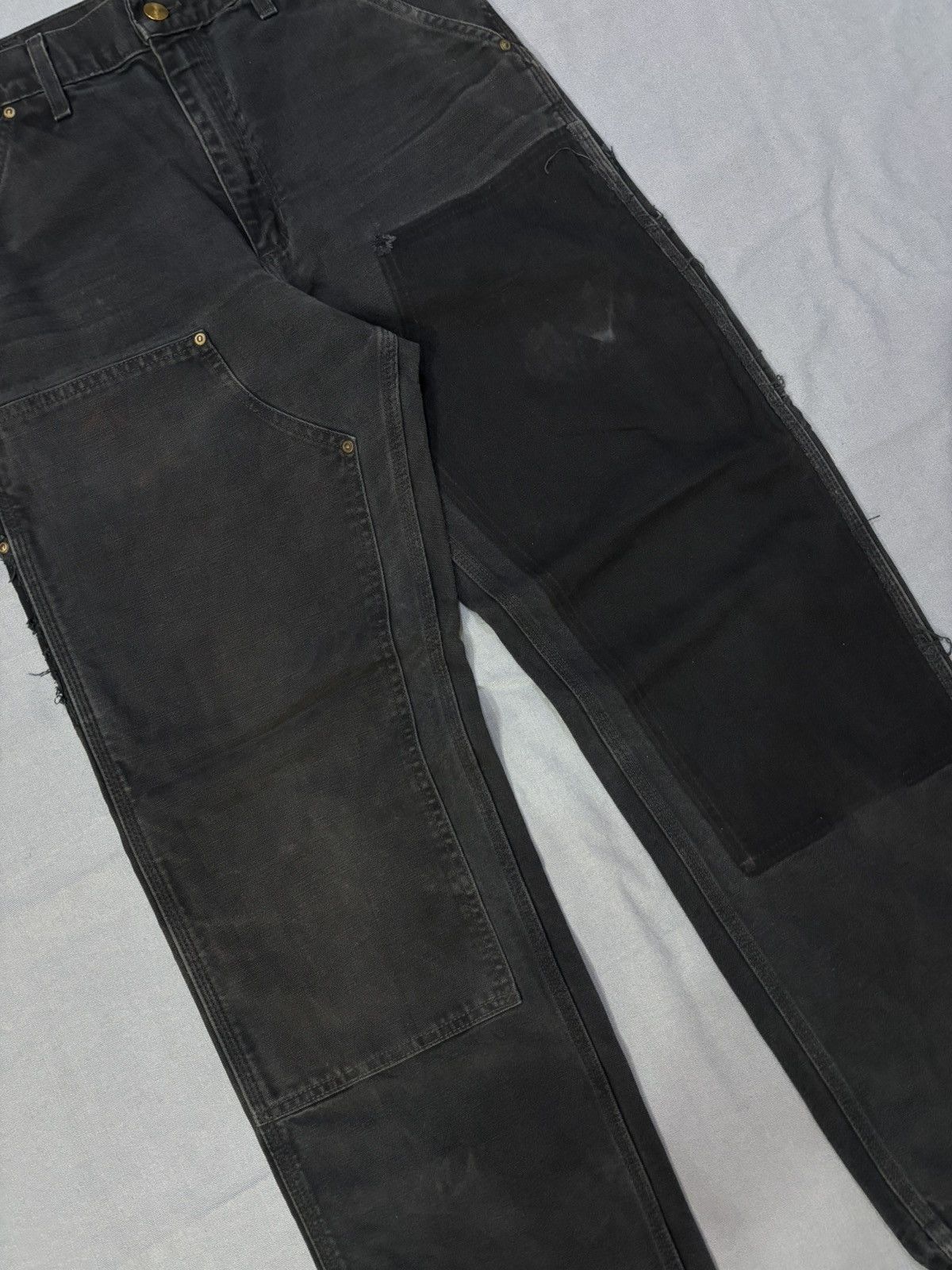 Carhartt 90s Rare Carhartt BO1 GRP Double knee denim Size US 31 - 4 Thumbnail