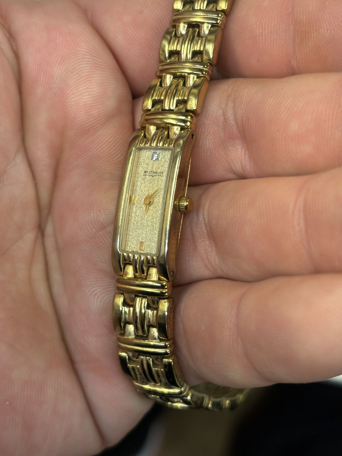 Wittnauer Wittnauer A3 Sapphire Crystal Gold Tone Women’s Watch! Size ONE SIZE - 2 Thumbnail
