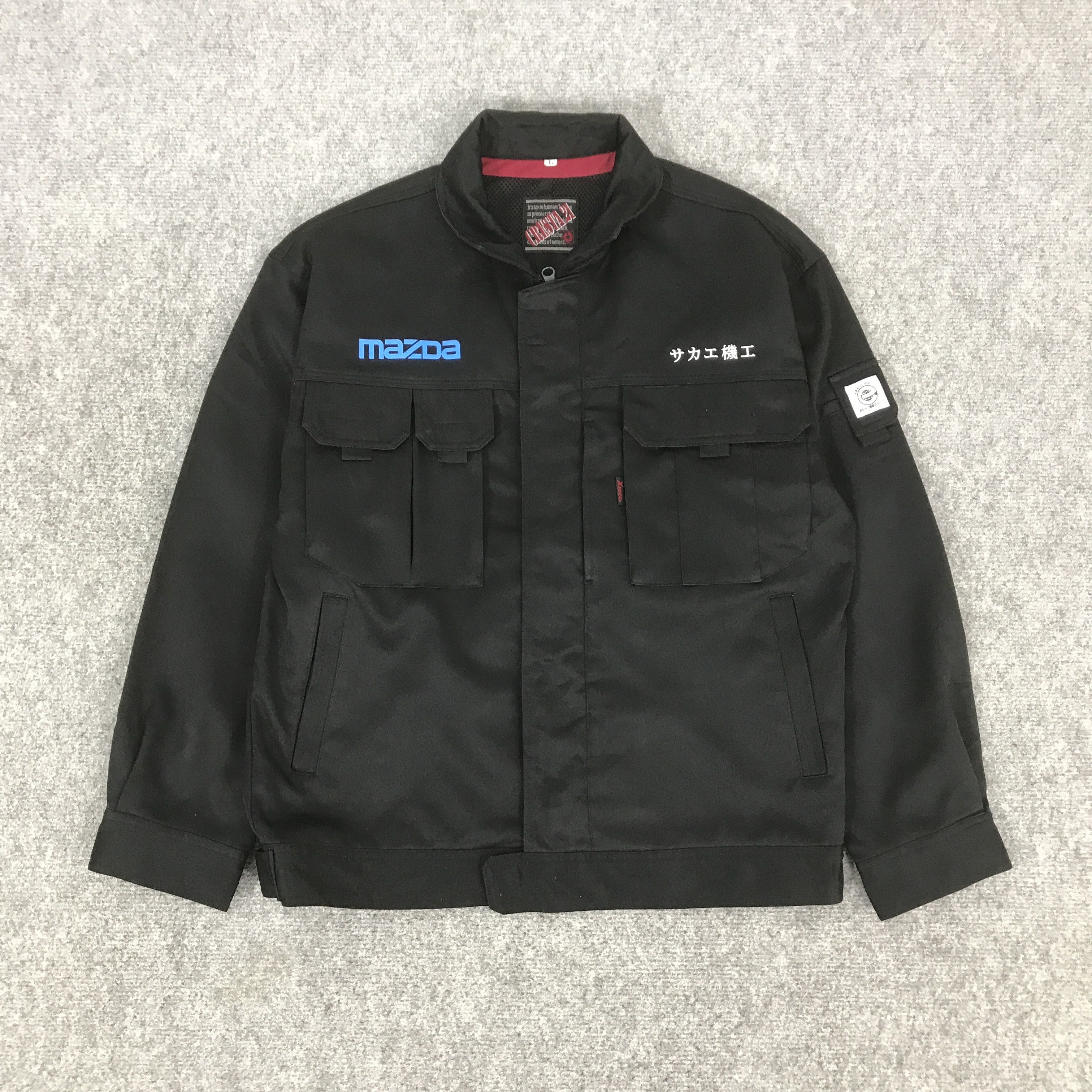Japanese Brand MAZDA RACING TEAM JAPAN UNIFORM JACKET K72B20 Size US L / EU 52-54 / 3 - 2 Thumbnail