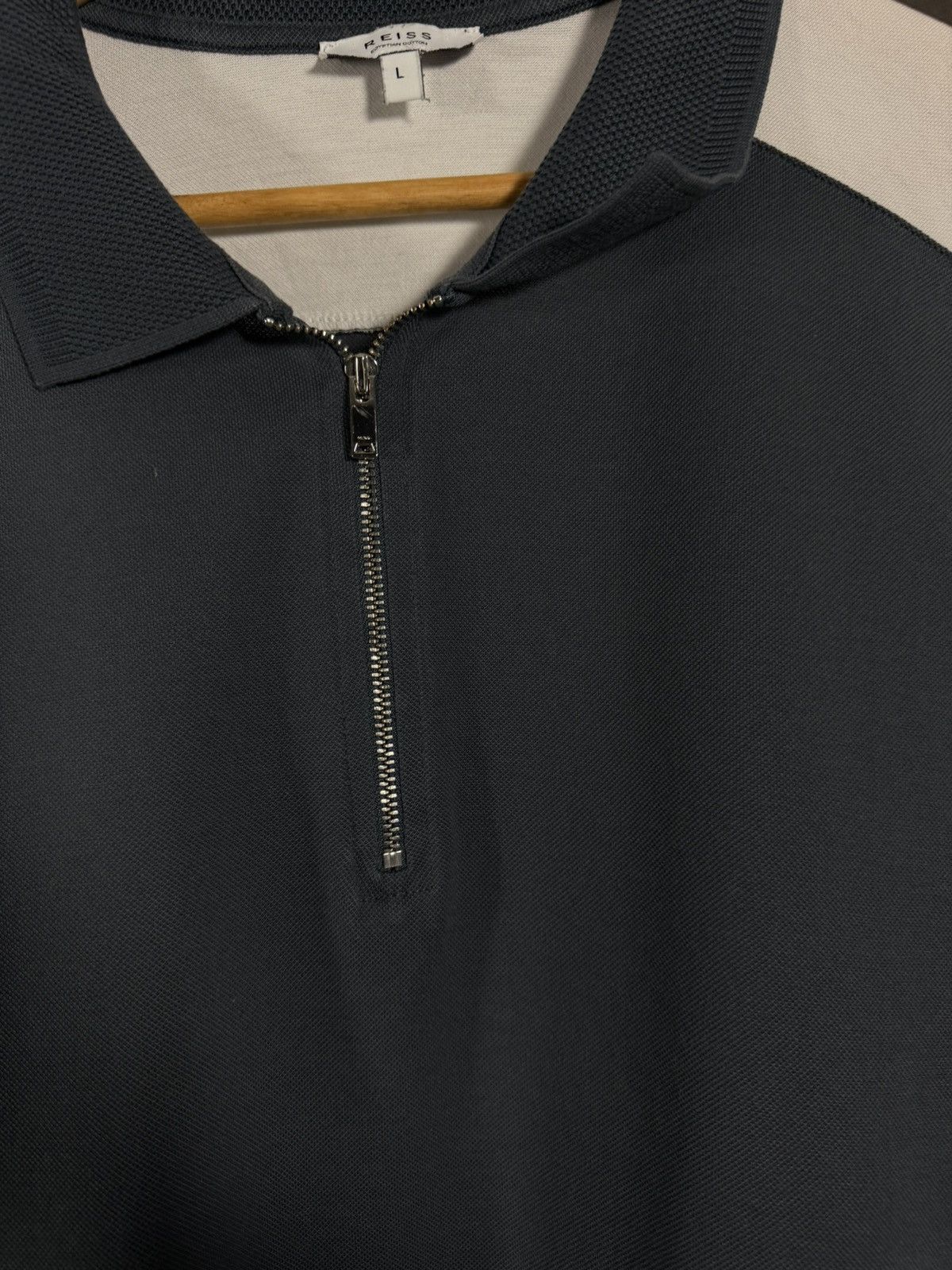 Reiss Reiss designer zip polo tee Size US L / EU 52-54 / 3 - 3 Thumbnail