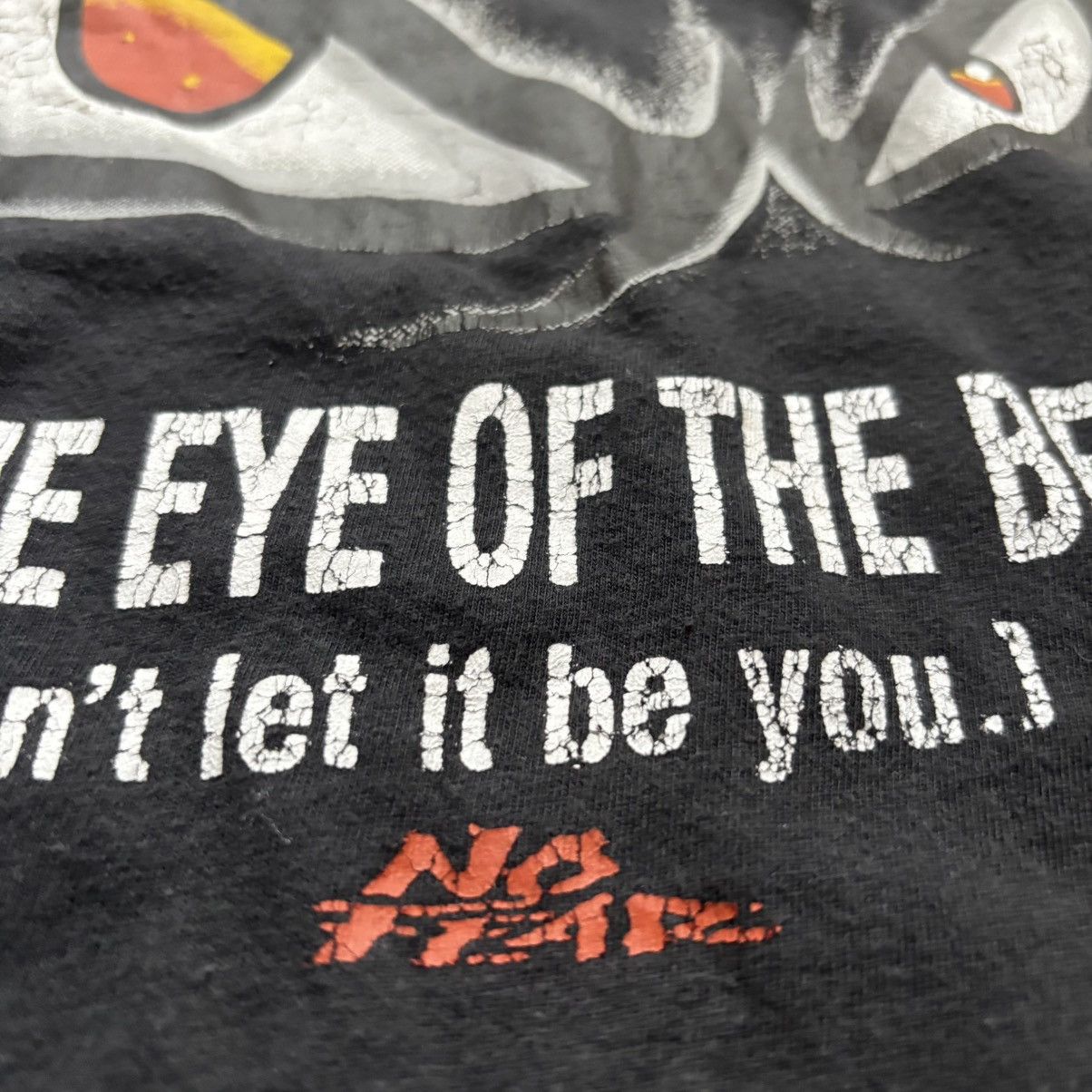 Hysteric Glamour Vintage Y2K No Fear Tee FEAR IS IN THE EYE OF THE BEHOLDER Size US M / EU 48-50 / 2 - 4 Thumbnail