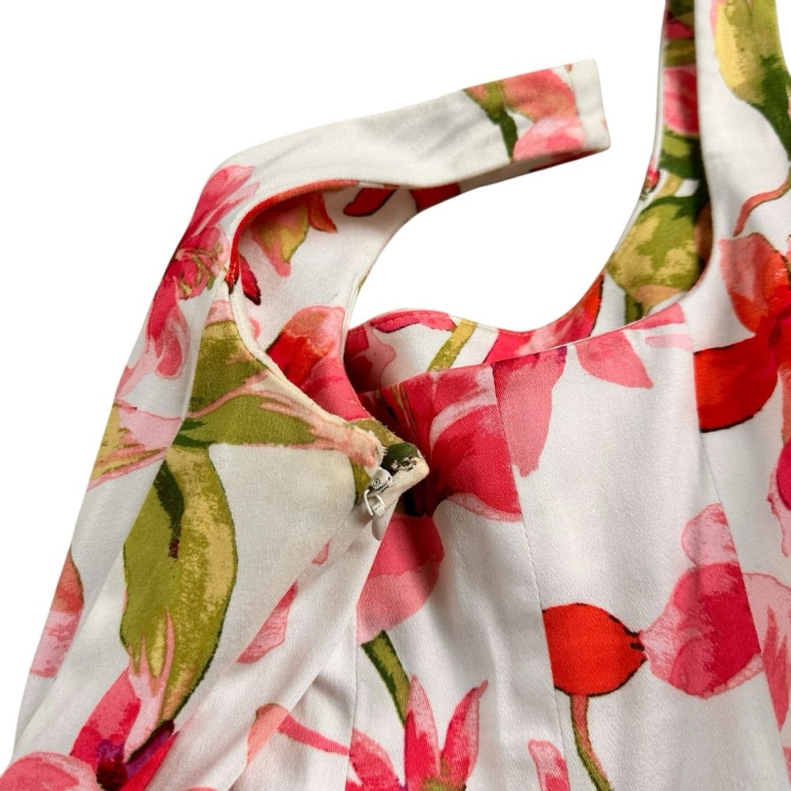 Lauren Ralph Lauren Ralph Lauren Floral Fit & Flare Dress – Pink/White – Size 4 Size S / US 4 / IT 40 - 6 Thumbnail