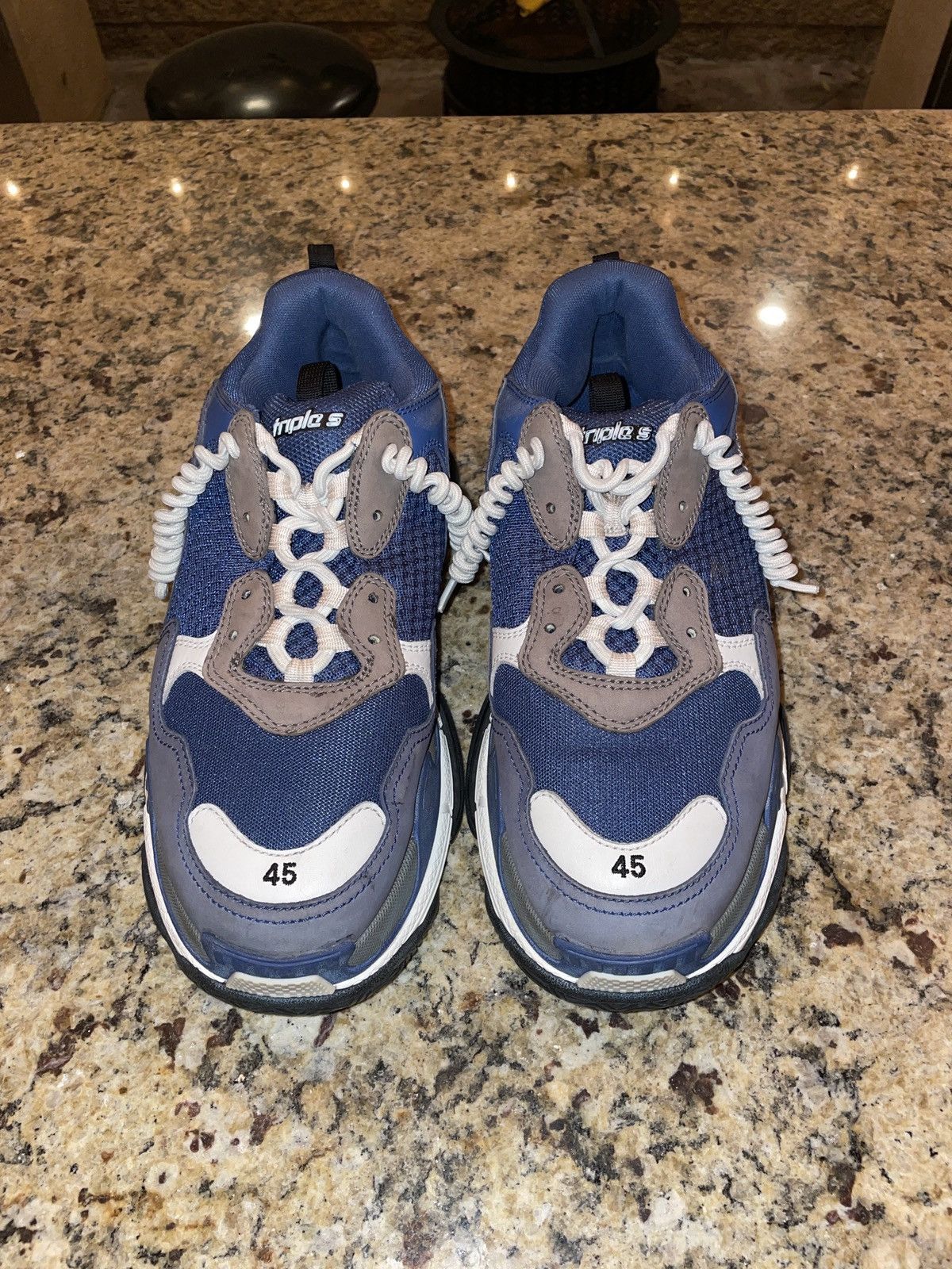balenciaga triple s navy Girish