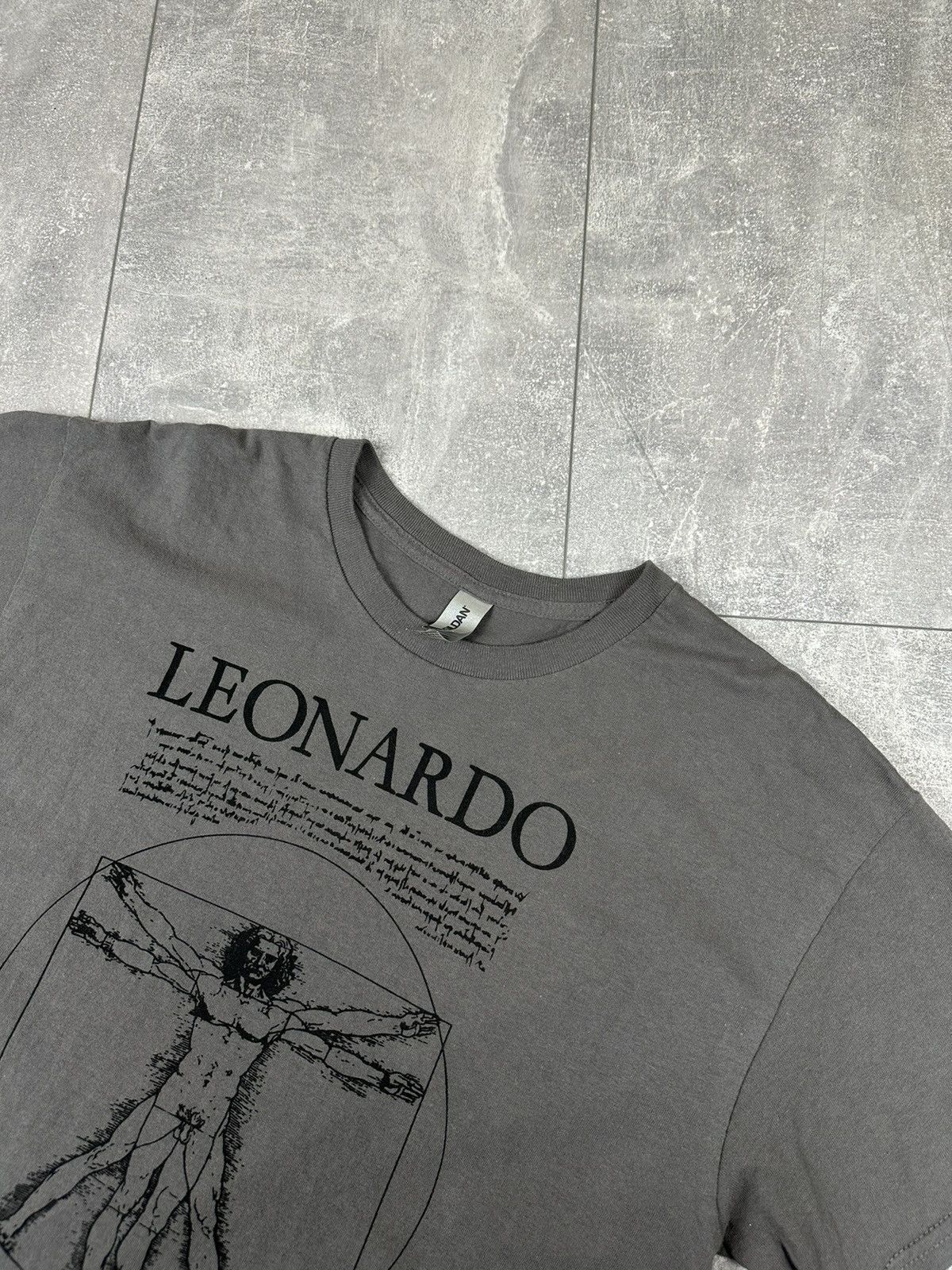 Arts & Science Leonardo Da Vinci Graphic Print Art T-Shit Size US L / EU 52-54 / 3 - 2 Thumbnail