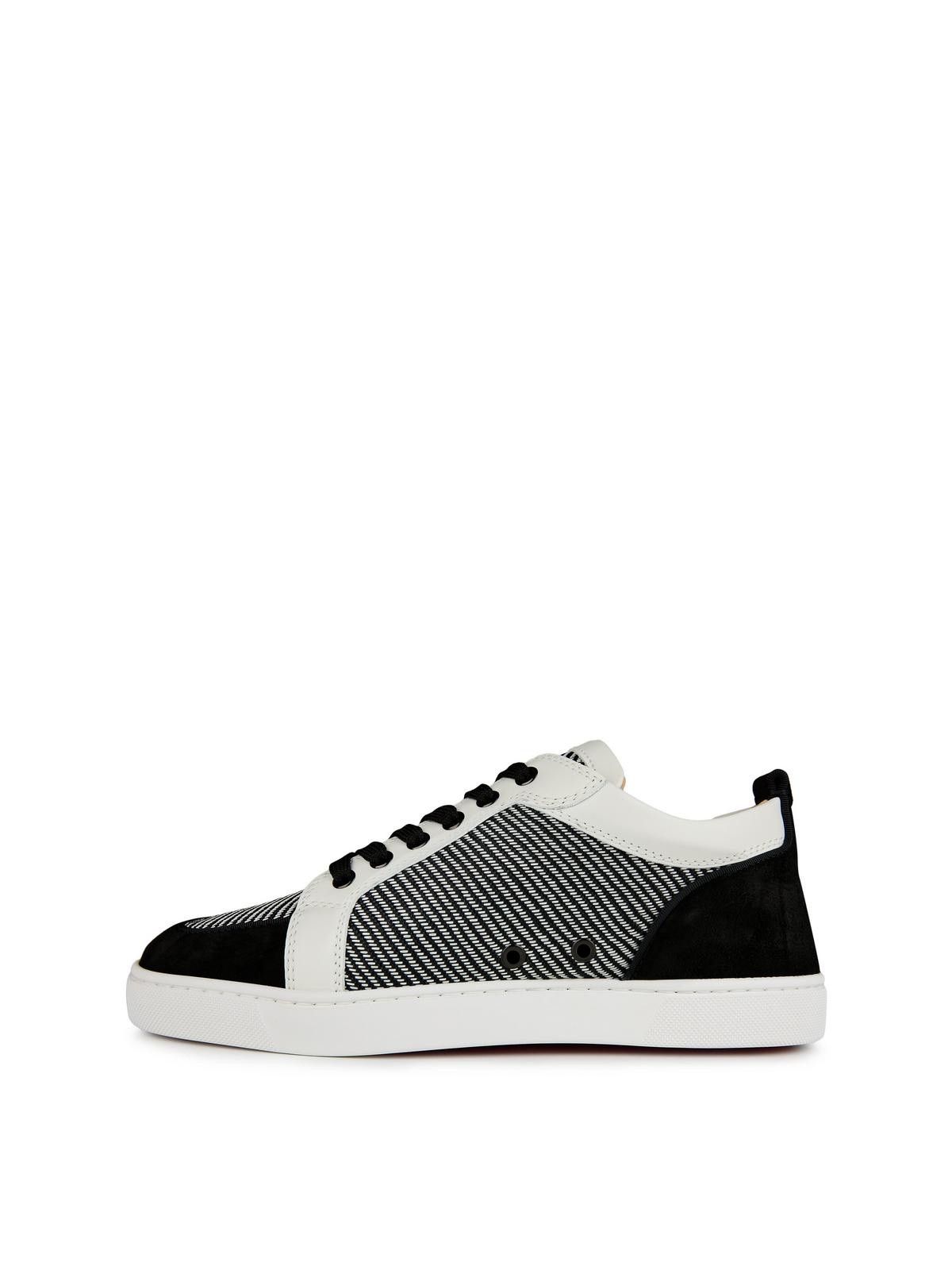 Christian Louboutin o1s1wg111025 Sneakers in Black & White Size US 11 / EU 44 - 2 Thumbnail