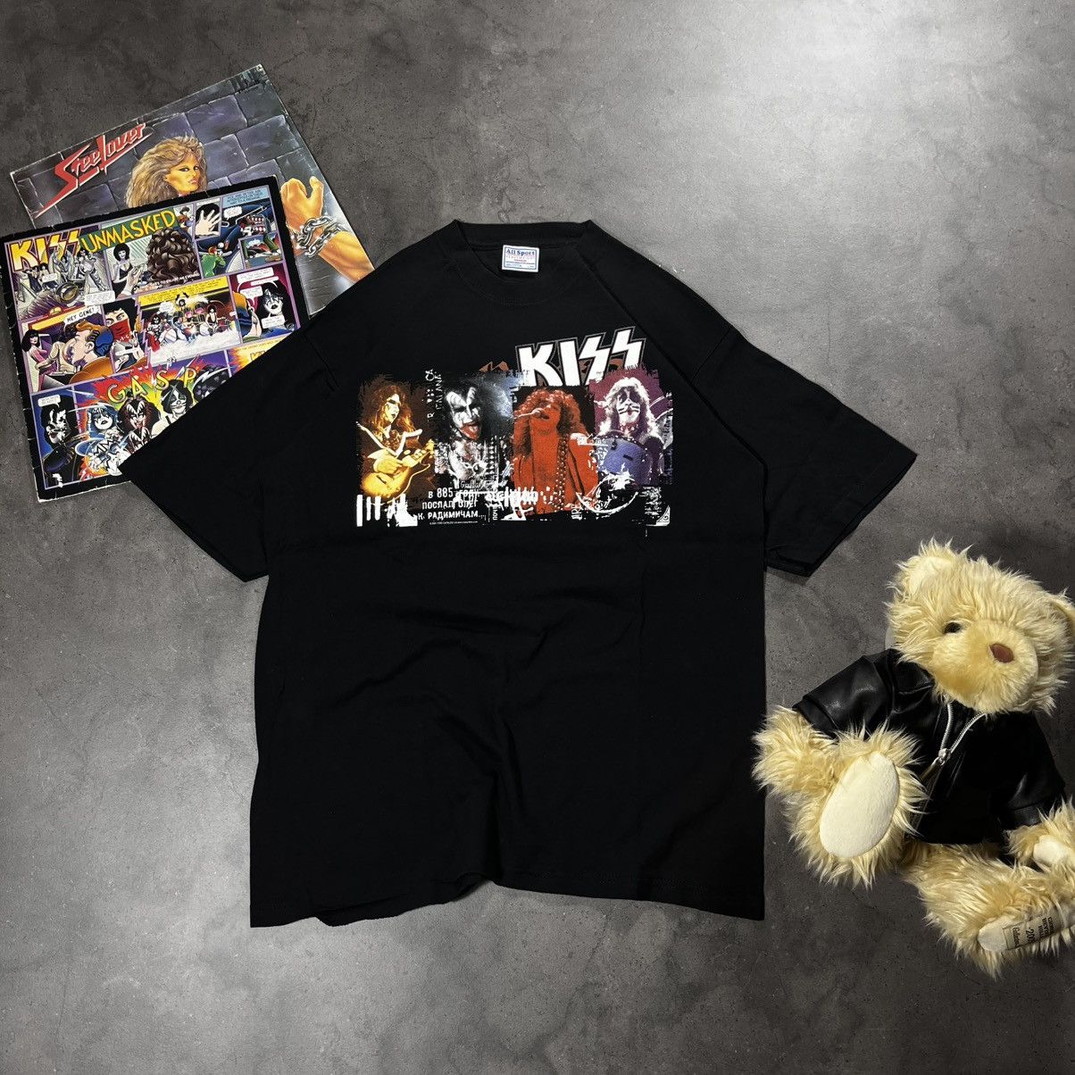 Band Tees Vintage 2000s Kiss big logo rock metal tee tshirt rare Size US L / EU 52-54 / 3 - 2 Thumbnail