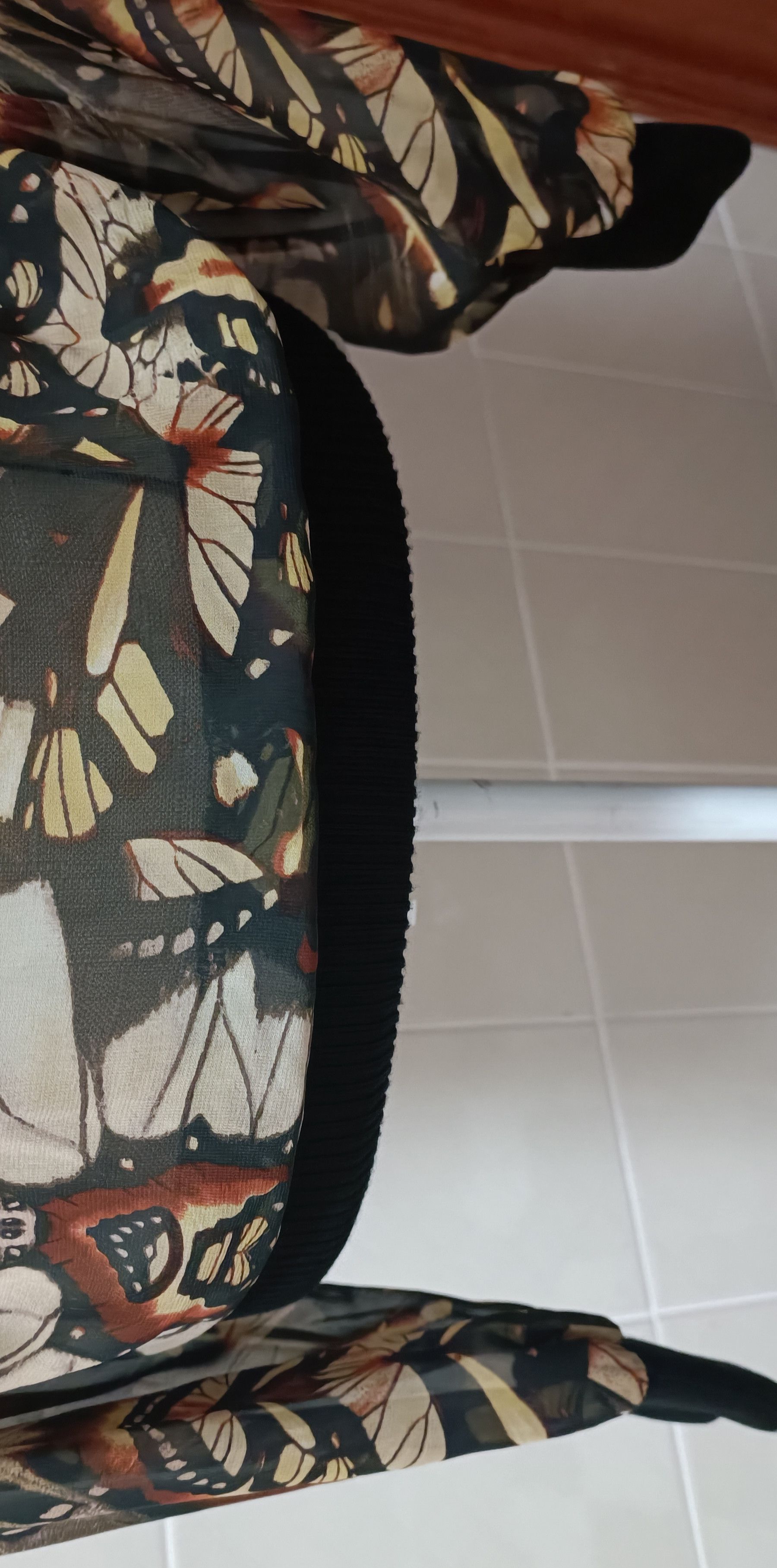 Jean Paul Gaultier Top with a butterfly print - Soleil collection by JPG Size L / US 10 / IT 46 - 19 Thumbnail