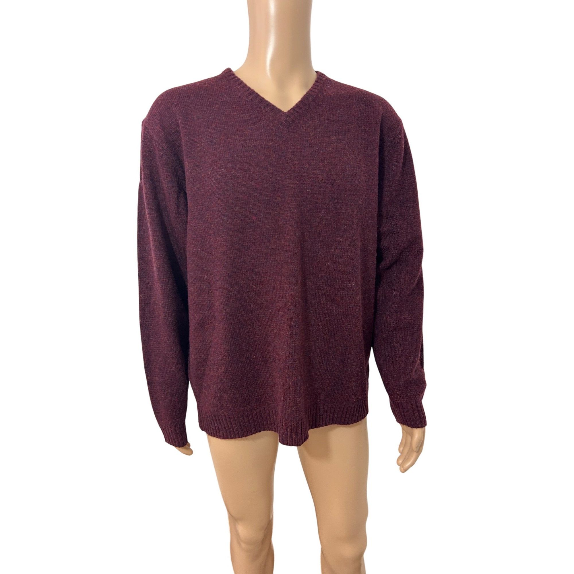 Weatherproof Mens Shetland Wool Sweater XL Original Weatherproof Garment Size US XL / EU 56 / 4 - 1 Thumbnail