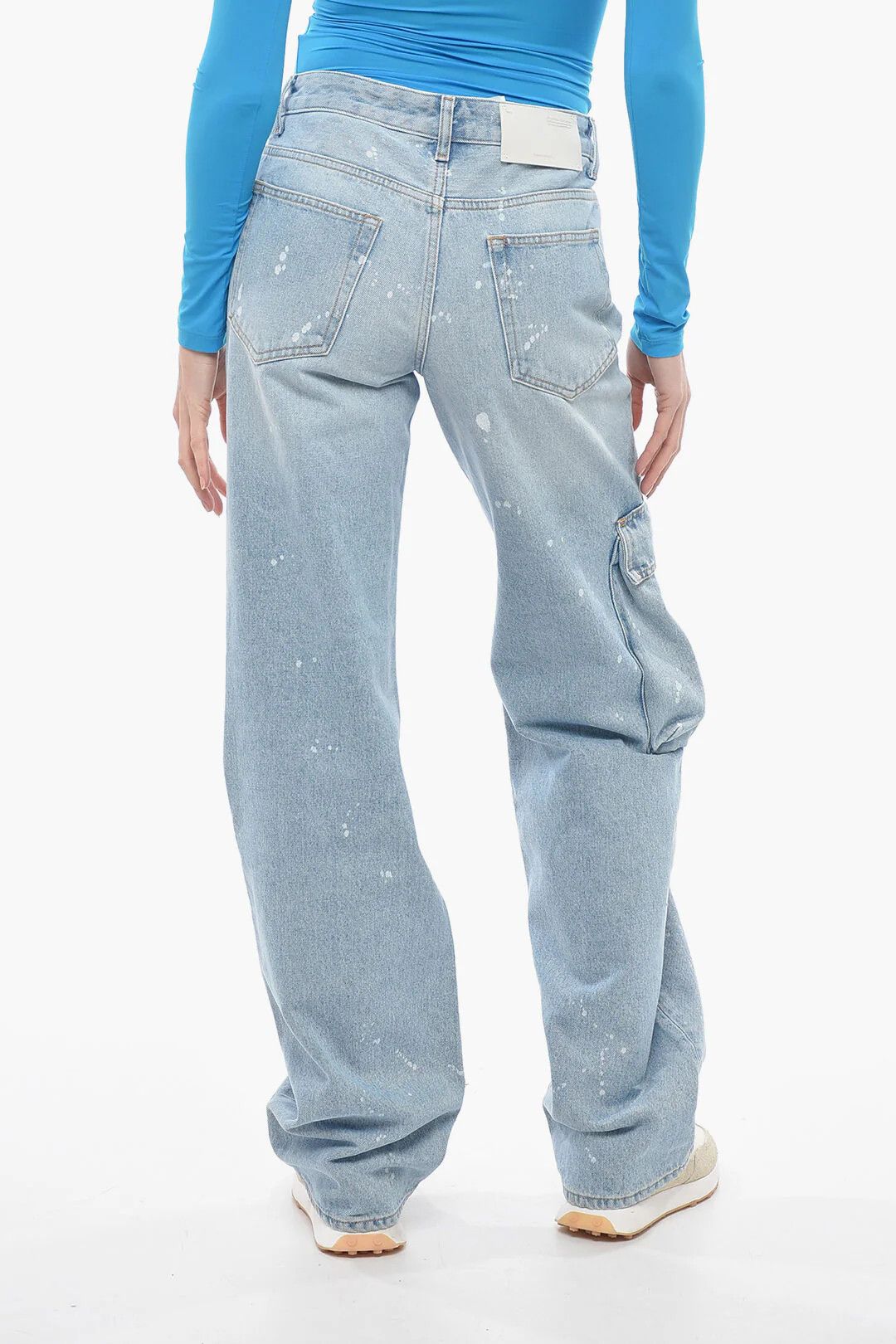Off-White og1mm0426 Straight-Fit Jeans in Blue Size 27" / US 4 / IT 40 - 2 Thumbnail