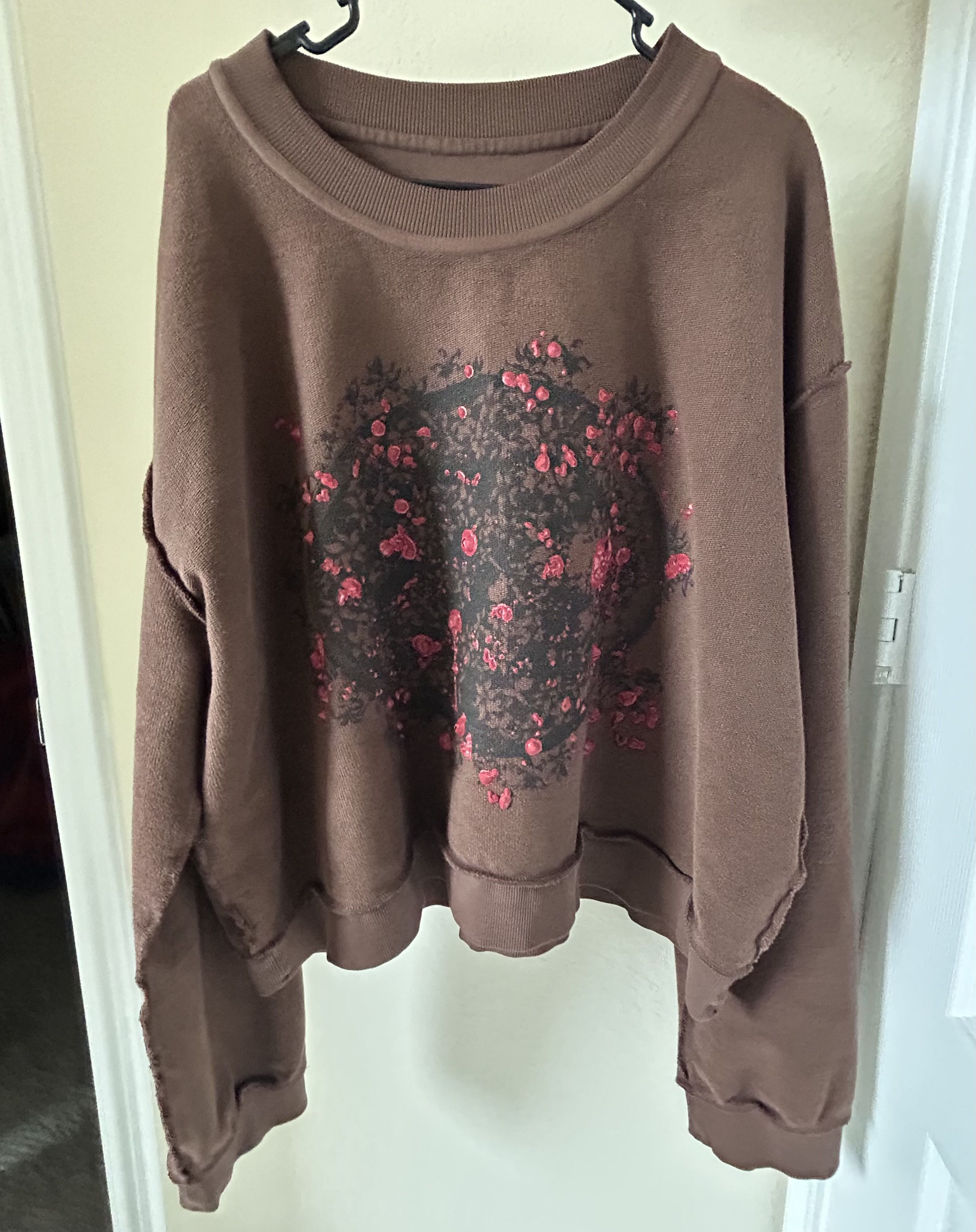 Sangiev Thousand Flowers Reversible Cropped Sweatshirt Size US L / EU 52-54 / 3 - 1 Thumbnail