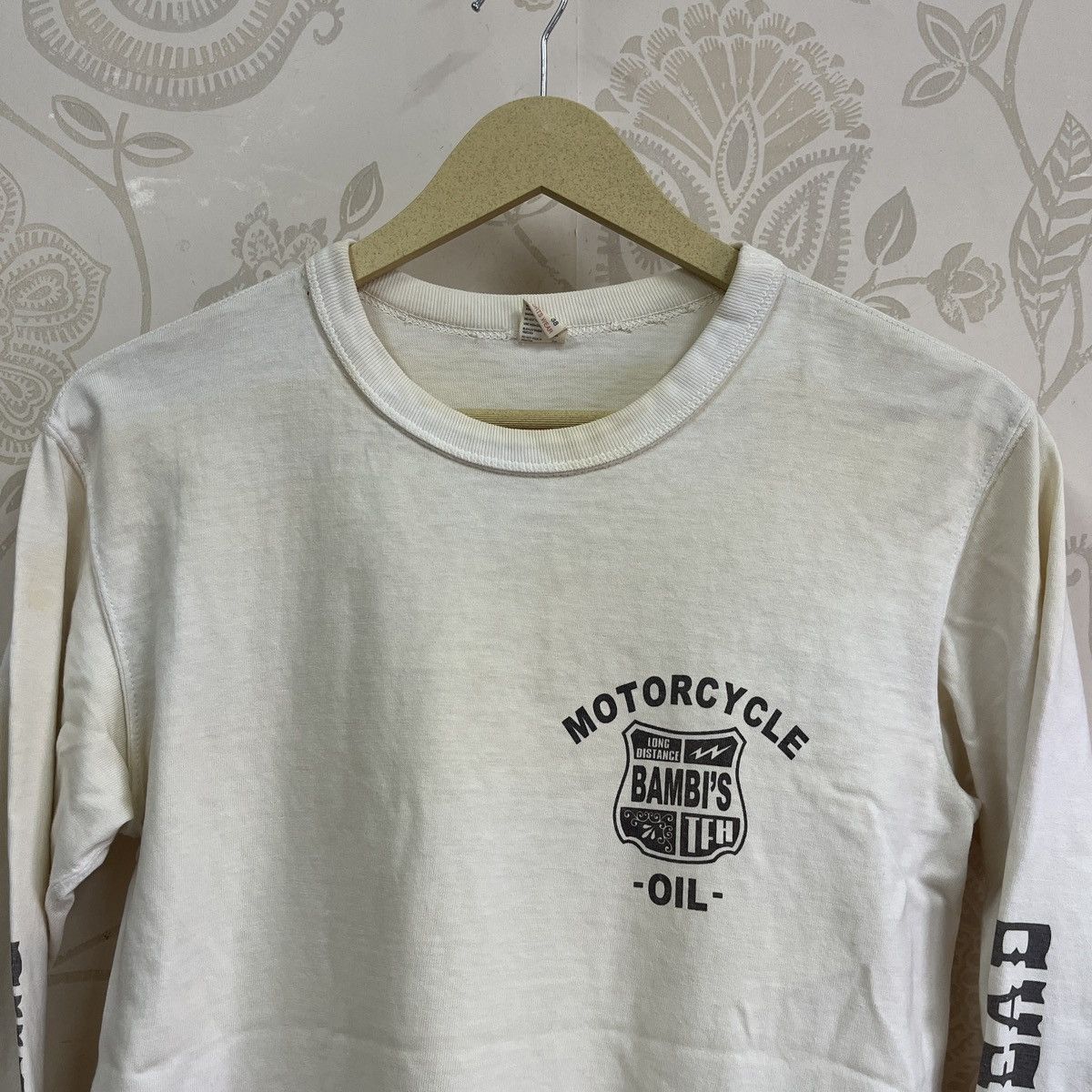 The Flat Head × Vintage Vintage 80s The Flat Head Motorcycle TShirt Size US S / EU 44-46 / 1 - 17 Thumbnail