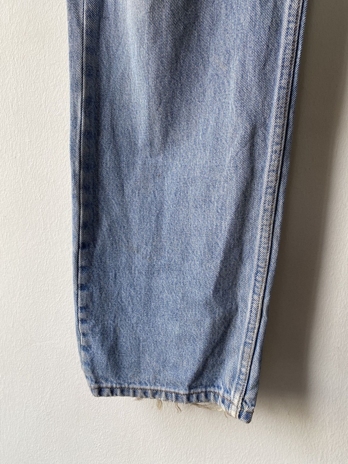 Levi's Vintage 90s Levi’s 501 Distressed Trashed Denim Size US 35 - 4 Thumbnail