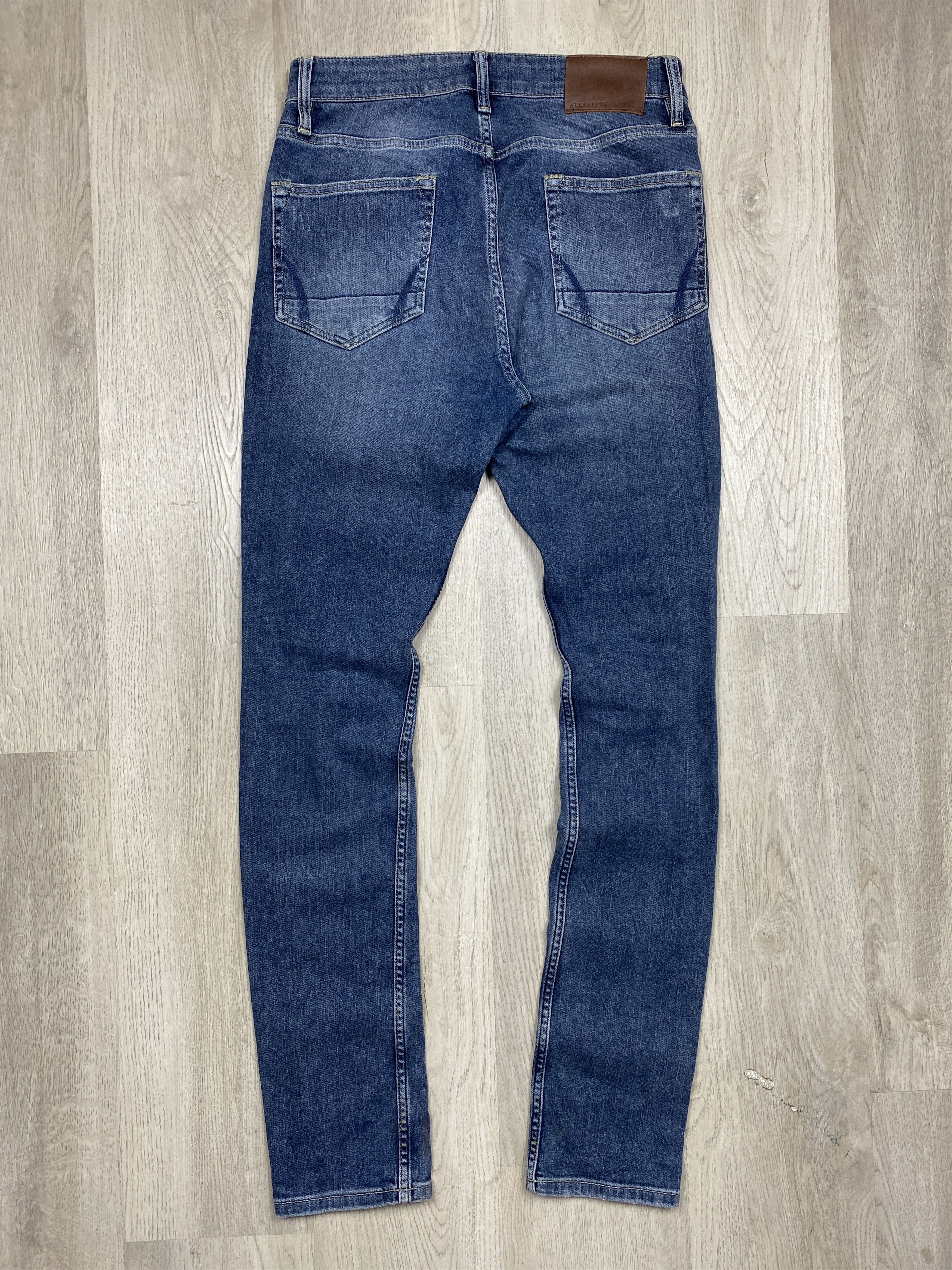 Allsaints Allsaints Damaged Cigarette Mens Denim Pants Jeans Size US 30 / EU 46 - 7 Thumbnail
